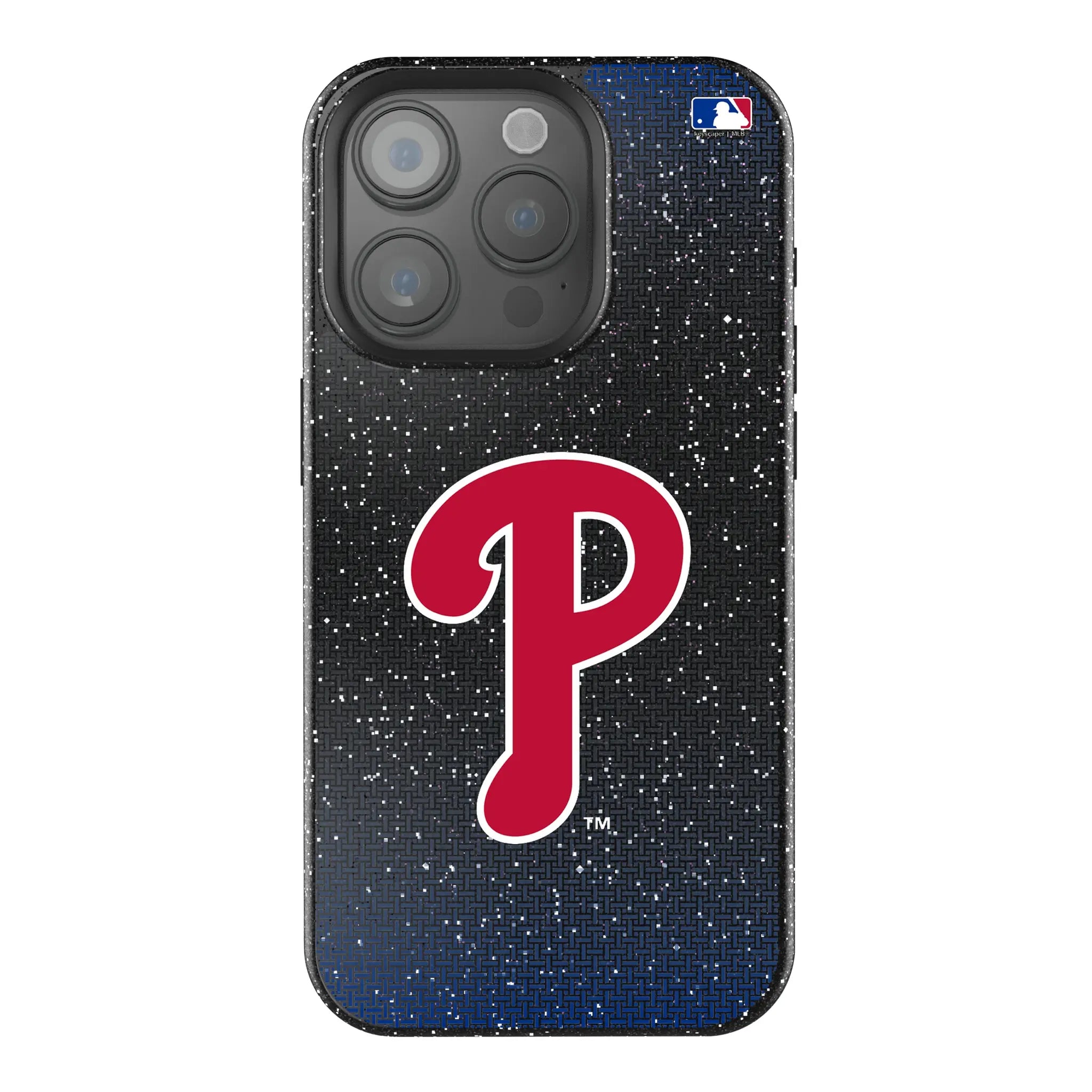 Philadelphia Phillies Linen Bling Phone Case for Apple iPhone