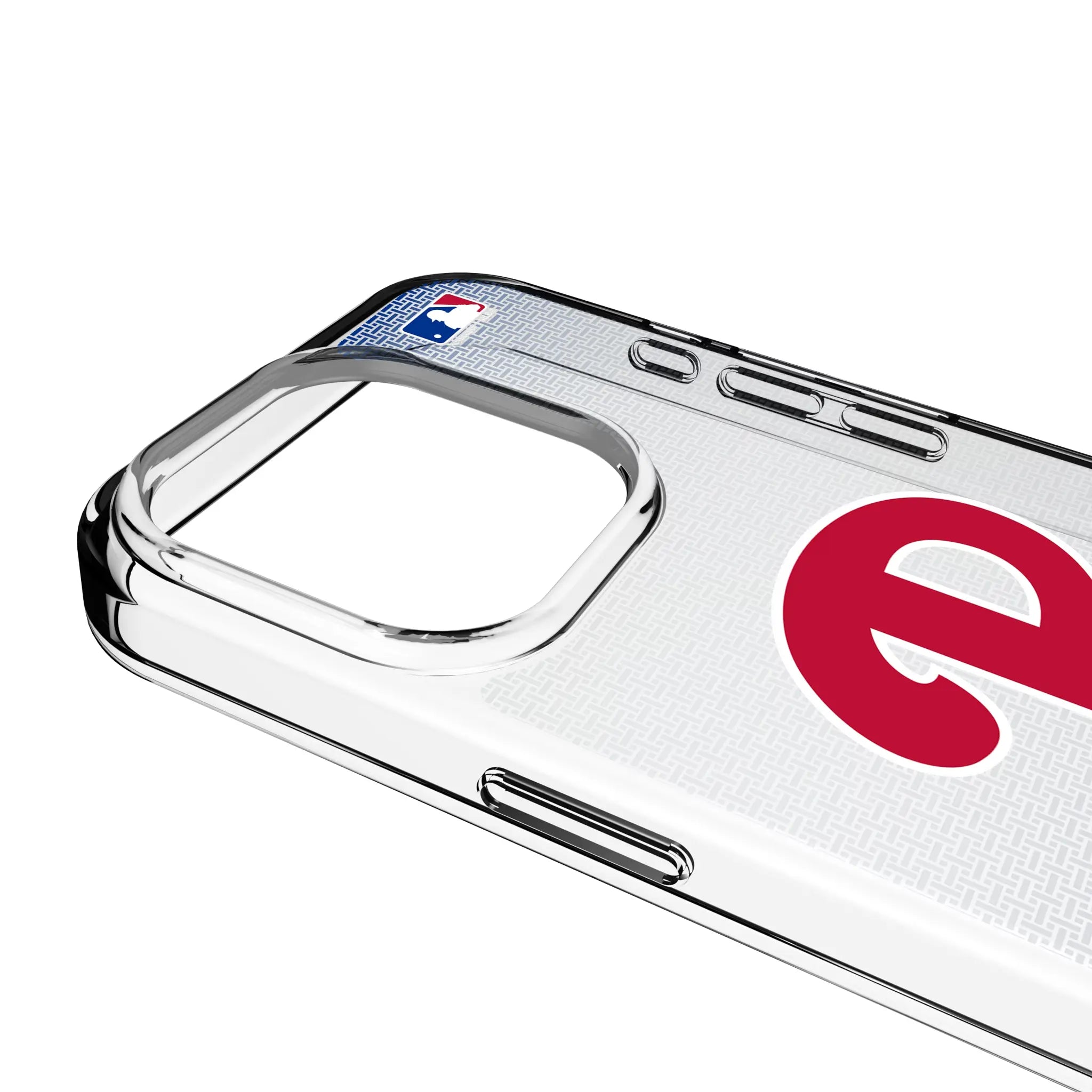 Philadelphia Phillies Linen Clear Phone Case for Apple iPhone