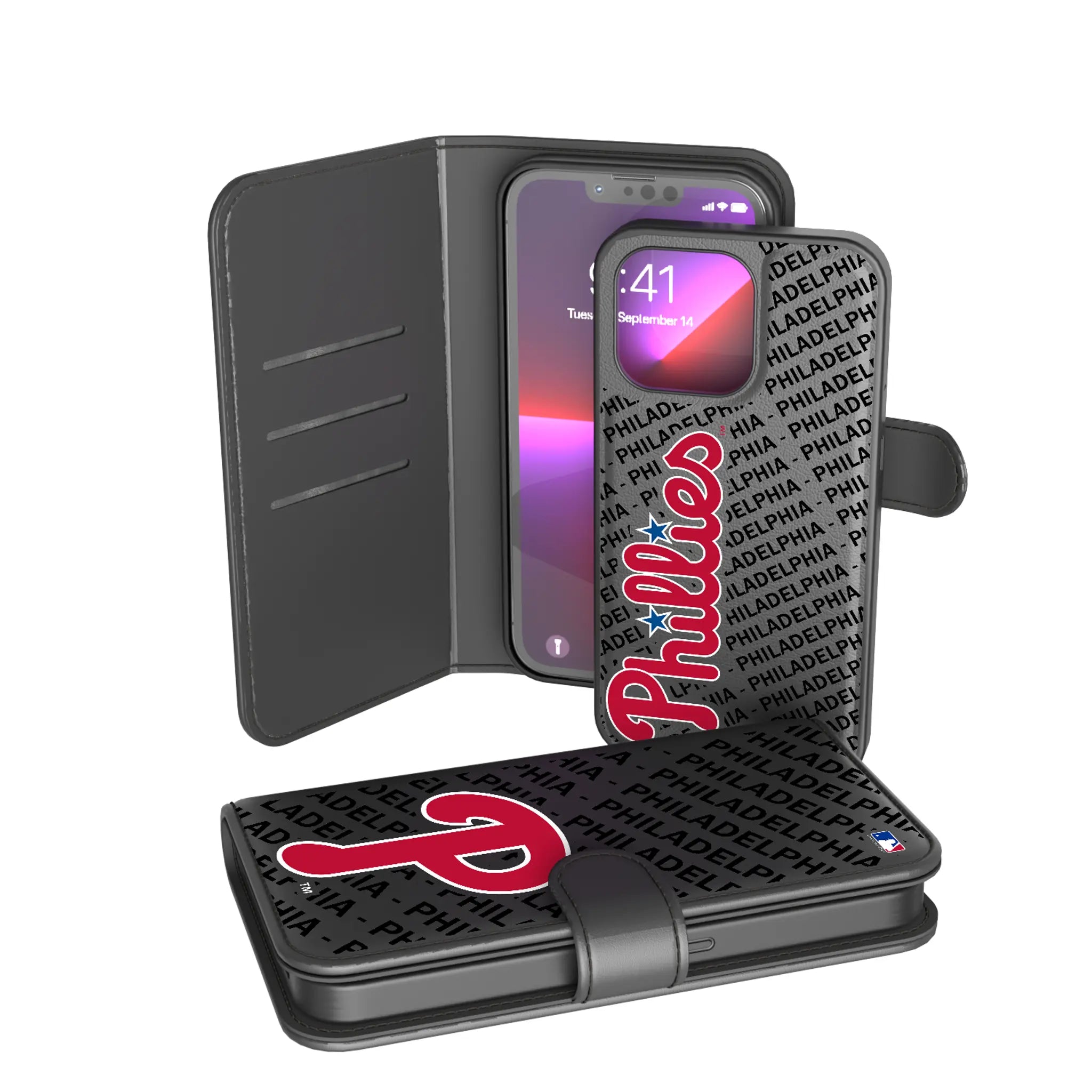 Philadelphia Phillies Tilt Wallet Case