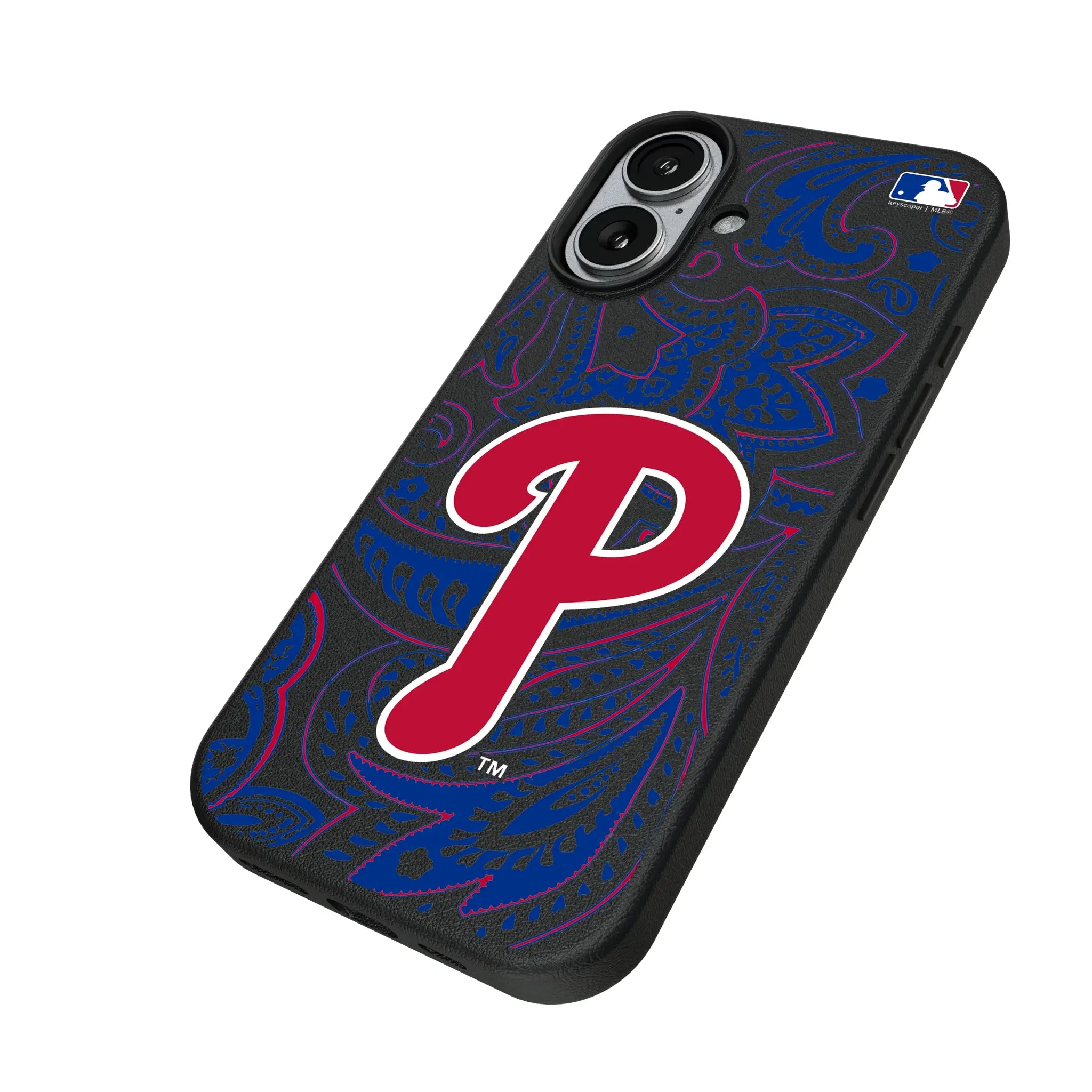 Philadelphia Phillies Paisley MagSafe Compatible Phone Case for Apple iPhone