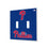 Philadelphia Phillies Solid Hidden-Screw Light Switch Plate