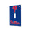 Philadelphia Phillies Solid Hidden-Screw Light Switch Plate