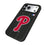Philadelphia Phillies Text Backdrop Bump Phone Case - Sports Gifts, Sports Memorabilia, Sports Collectibles, Fan Shop