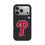 Philadelphia Phillies Text Backdrop Bump Phone Case - Sports Gifts, Sports Memorabilia, Sports Collectibles, Fan Shop