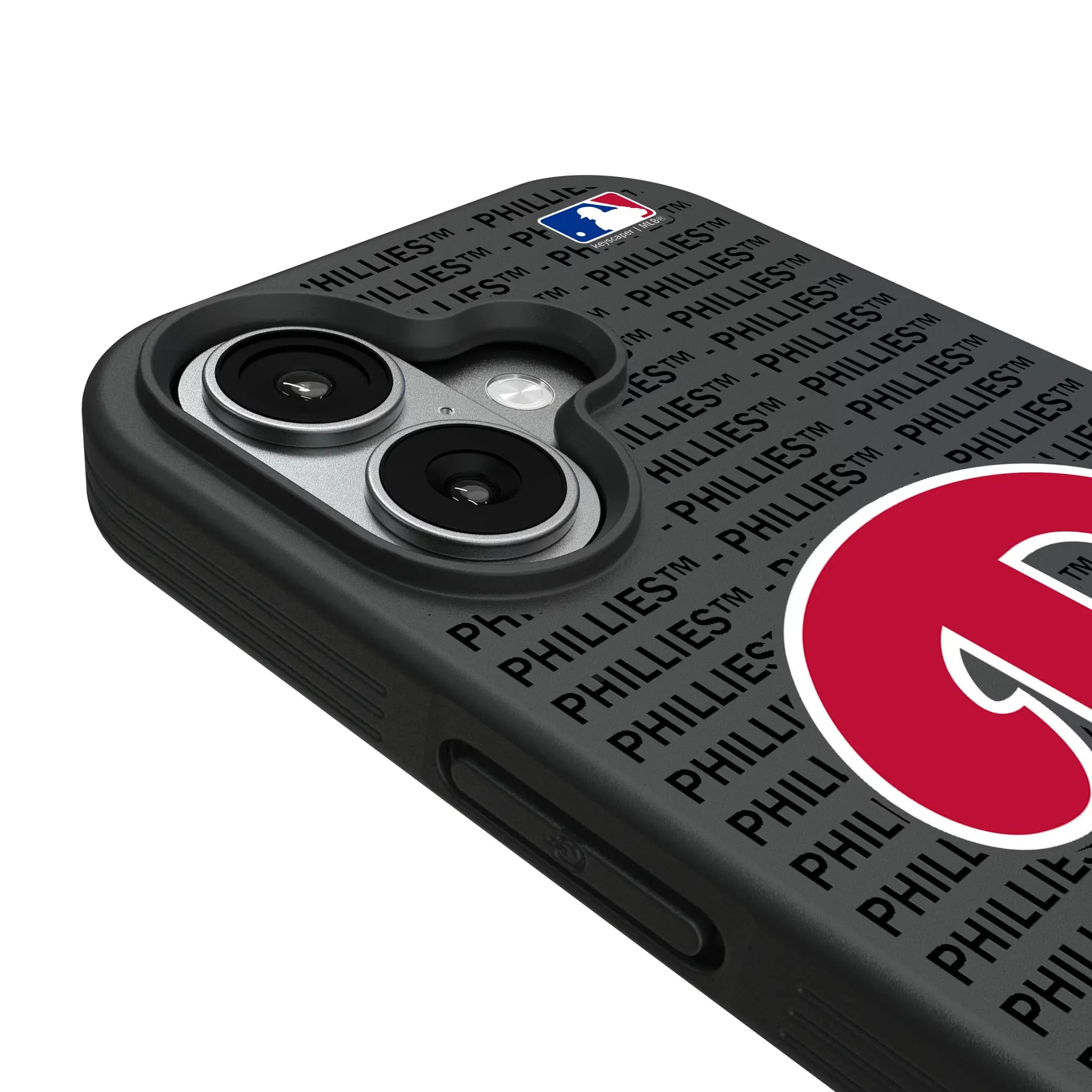 Philadelphia Phillies Text Backdrop Bump Phone Case