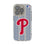 Philadelphia Phillies Text Backdrop Clear Phone Case for Apple iPhone