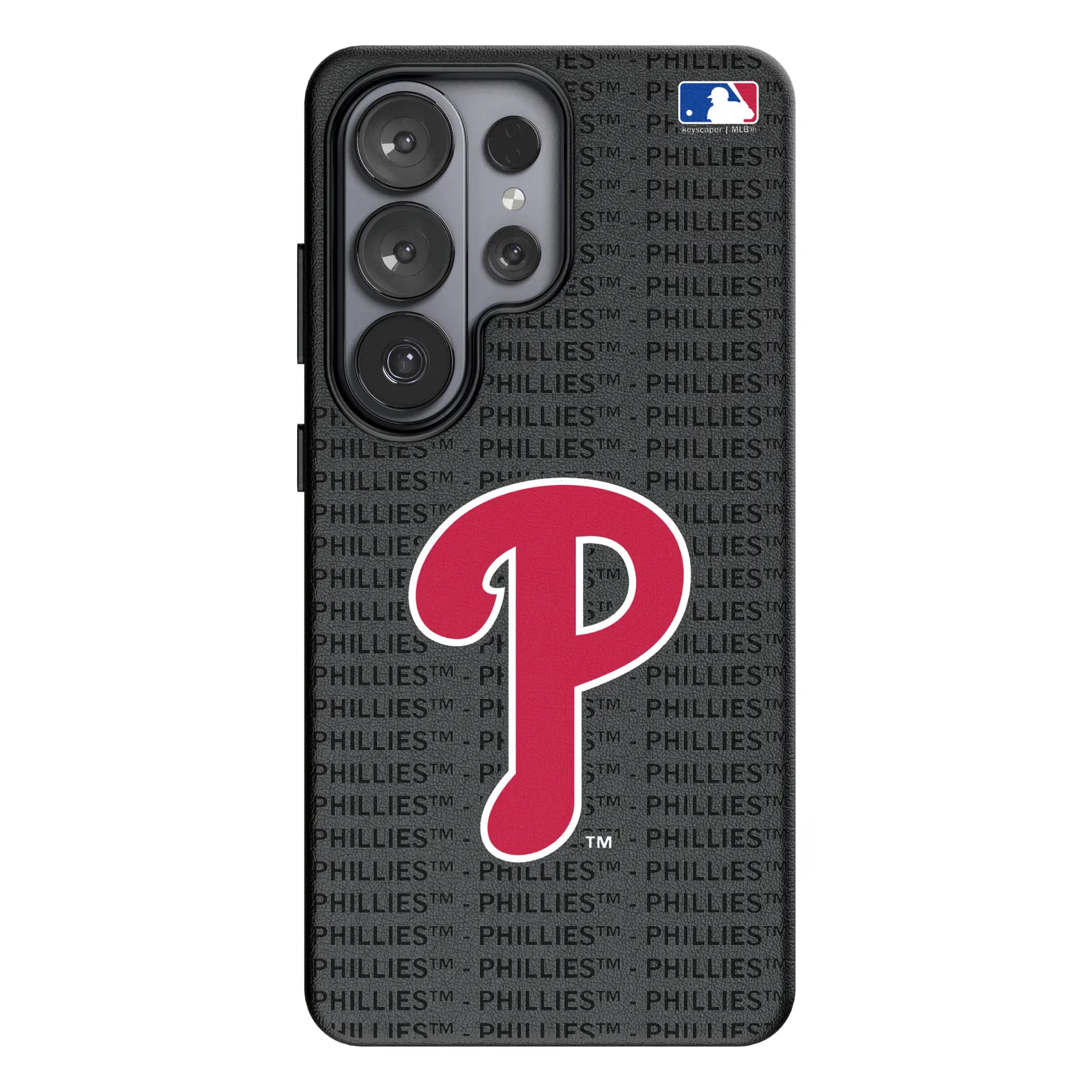 Philadelphia Phillies Text Backdrop MagSafe Compatible Phone Case for Samsung Galaxy