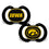 Iowa Hawkeyes Pacifier 2-Pack - Perfect for Little Fans! - Sports Gifts, Sports Memorabilia, Sports Collectibles, Fan Shop