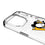 Pittsburgh Penguins Ice Stripe Clear Phone Case for Apple iPhone