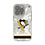 Pittsburgh Penguins Ice Stripe Clear Phone Case for Apple iPhone