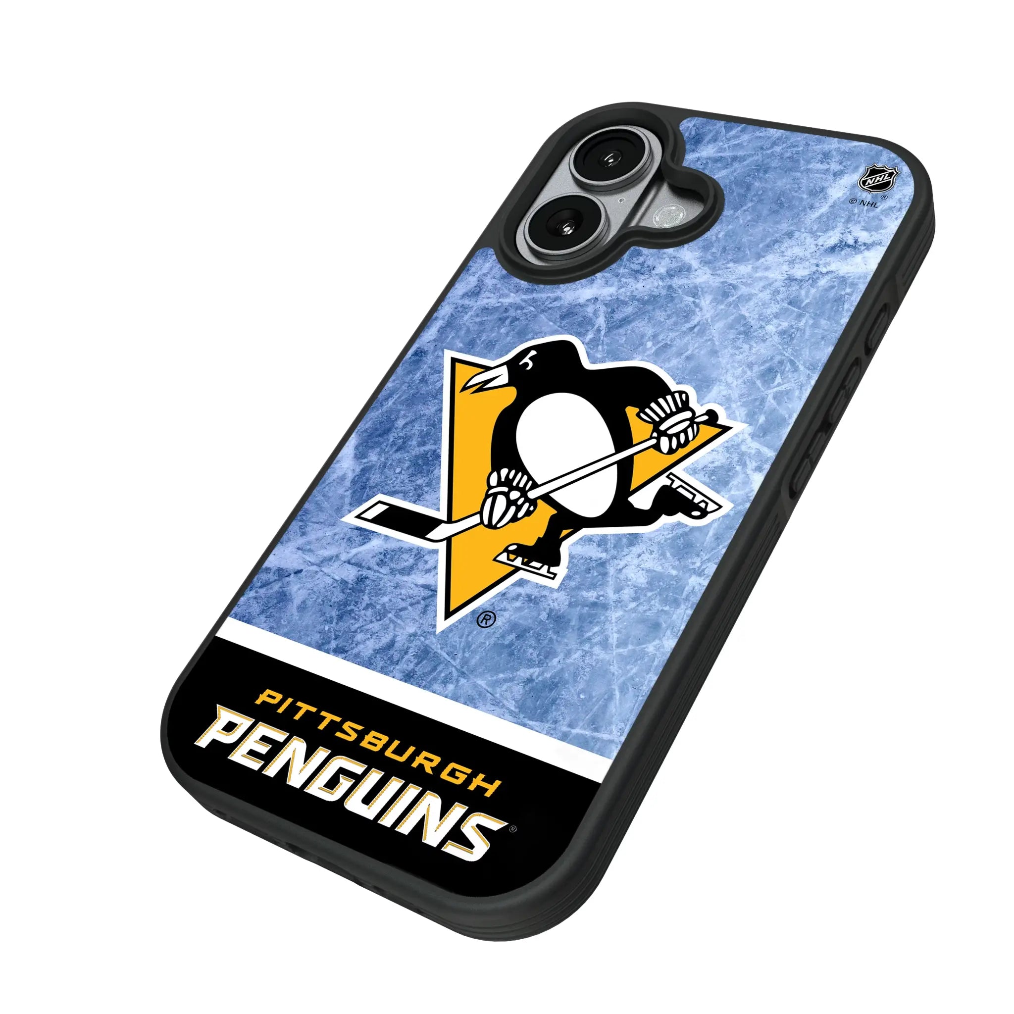 Pittsburgh Penguins Ice Wordmark Bump Phone Case