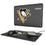 Pittsburgh Penguins Linen 15-Watt Wireless Charger and Mouse Pad