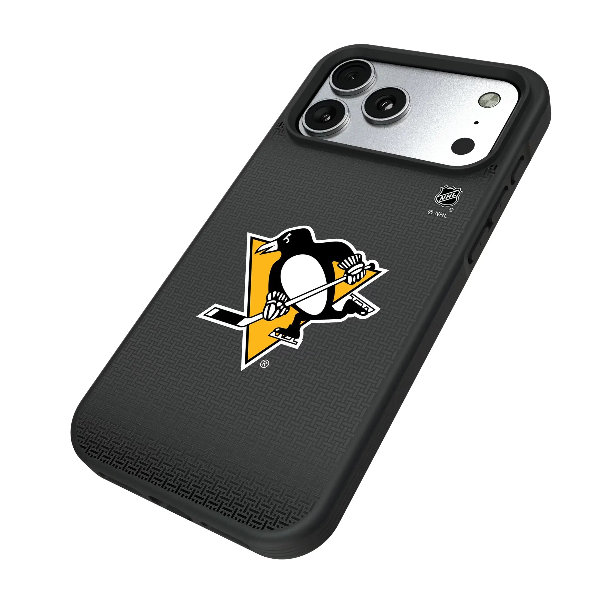 Pittsburgh Penguins Linen Bump Phone Case