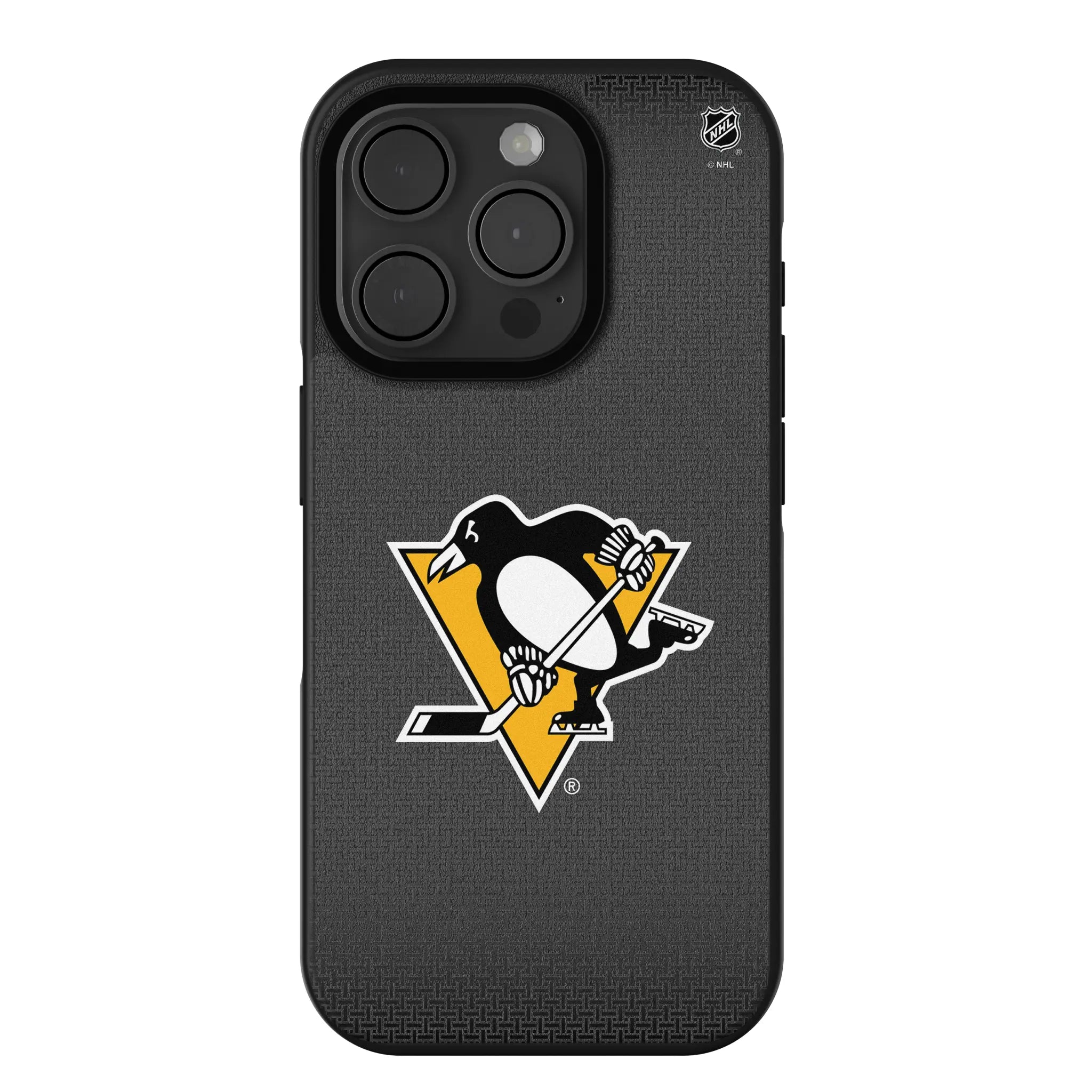 Pittsburgh Penguins Linen Bump Phone Case