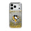 Pittsburgh Penguins Linen Glitter Phone Case