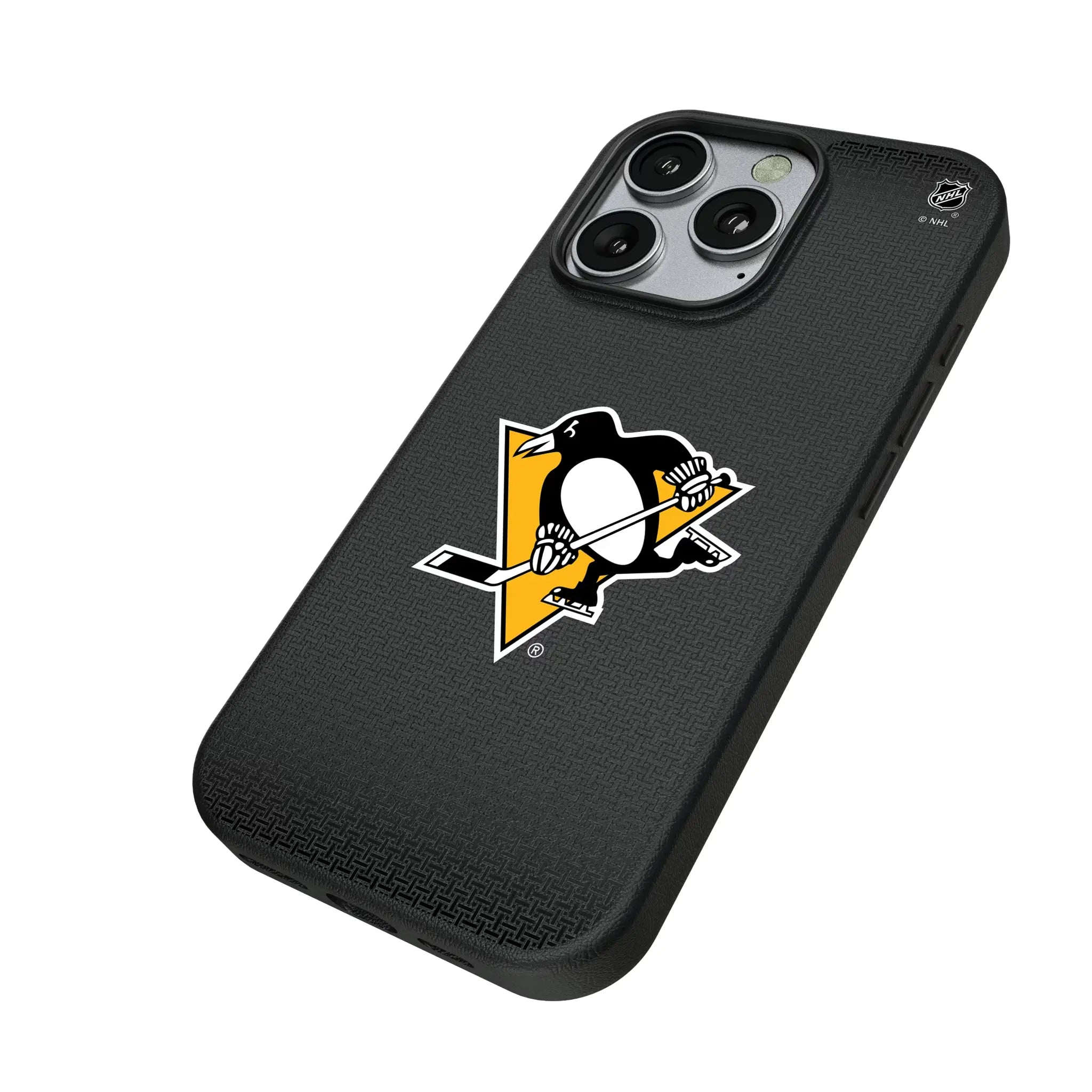 Pittsburgh Penguins Linen MagSafe Compatible Phone Case for Apple iPhone