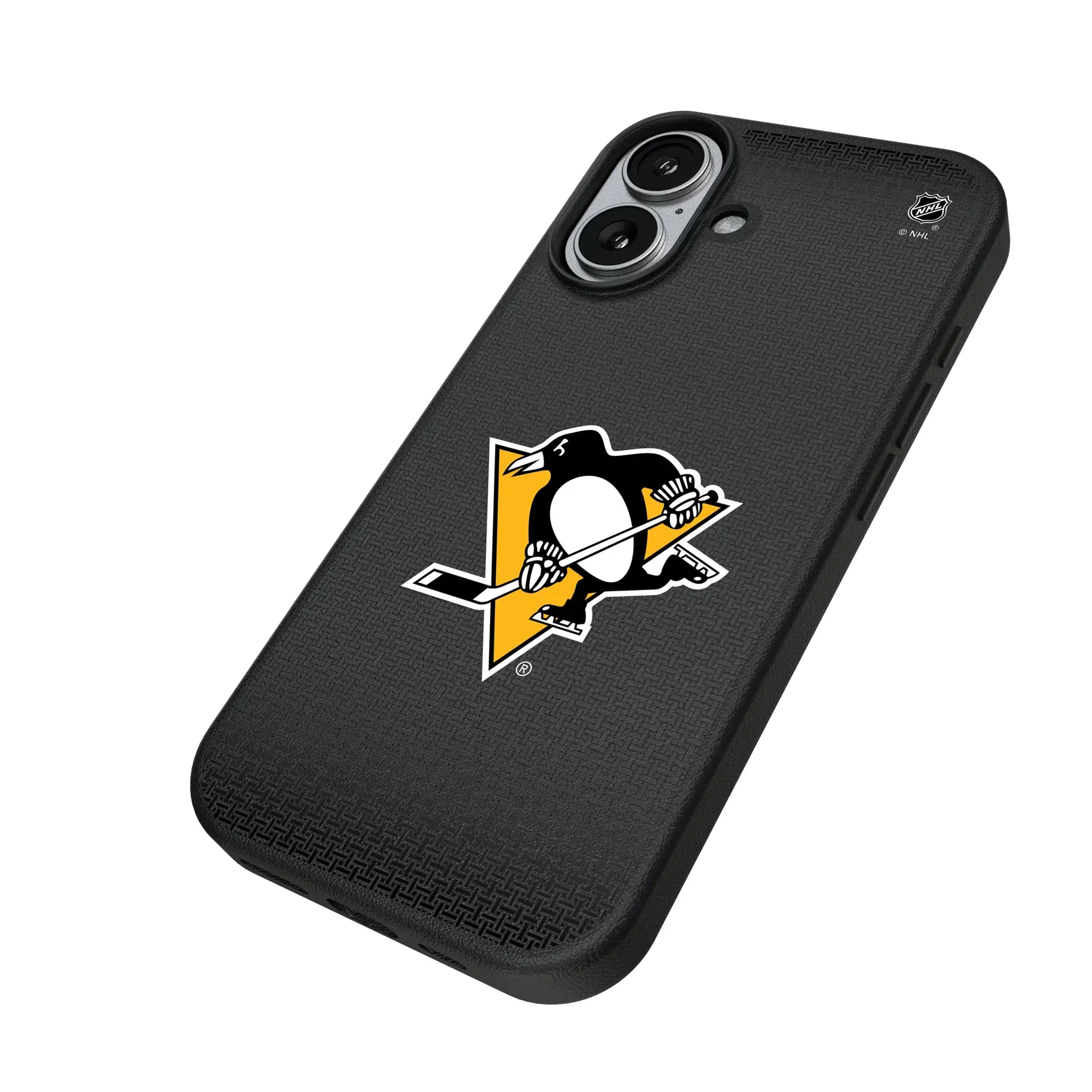 Pittsburgh Penguins Linen MagSafe Compatible Phone Case for Apple iPhone