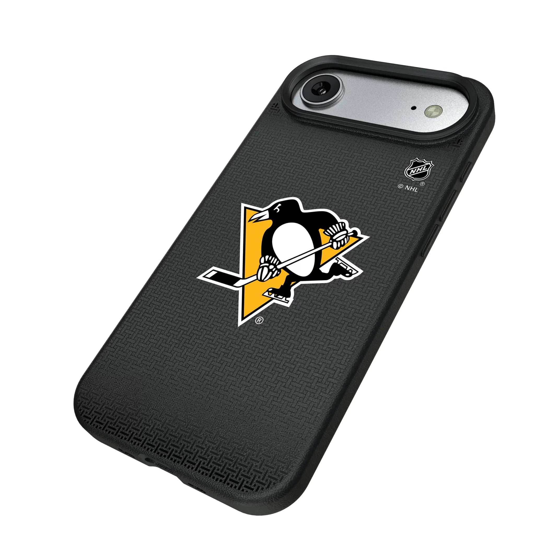 Pittsburgh Penguins Linen MagSafe Compatible Phone Case for Apple iPhone