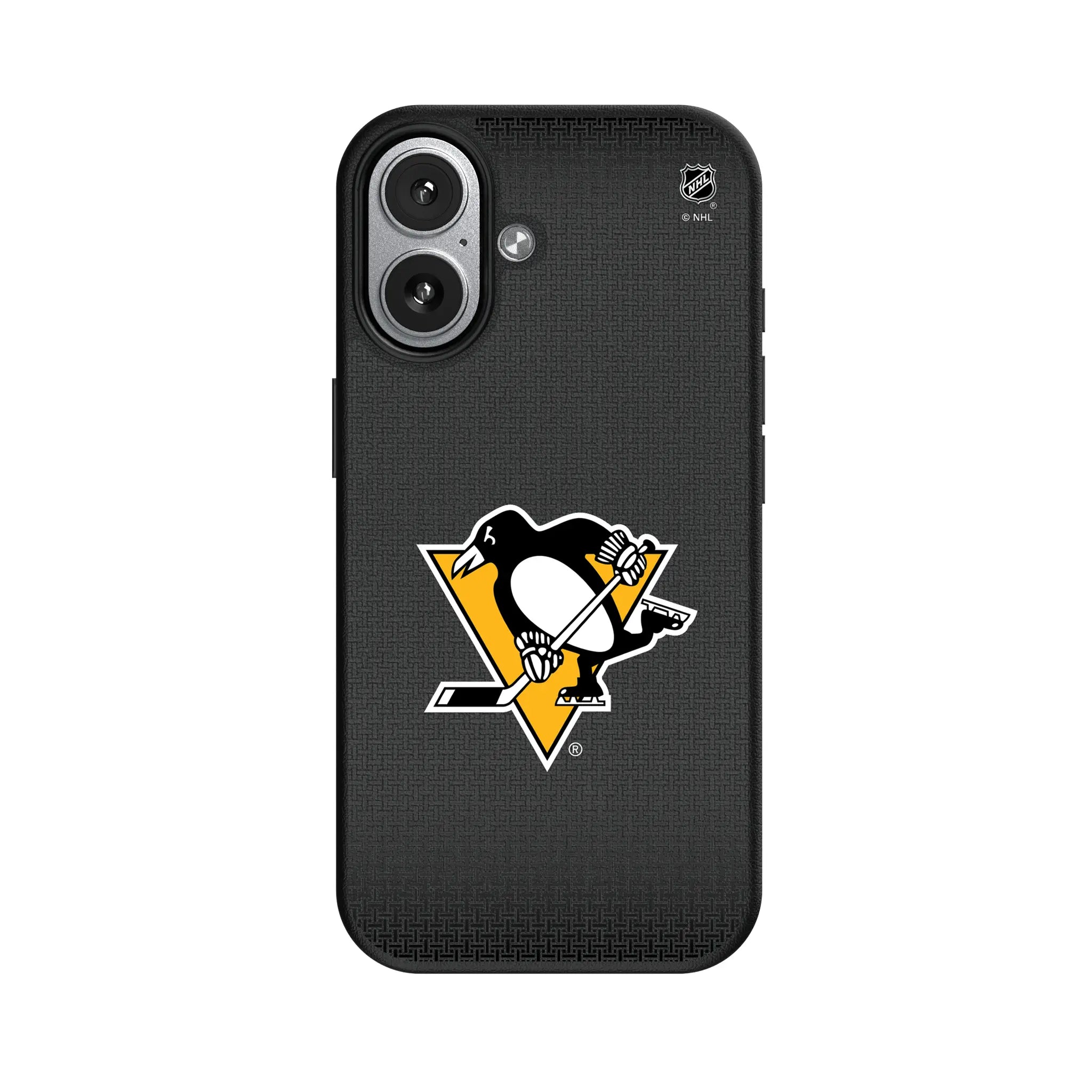 Pittsburgh Penguins Linen MagSafe Compatible Phone Case for Apple iPhone