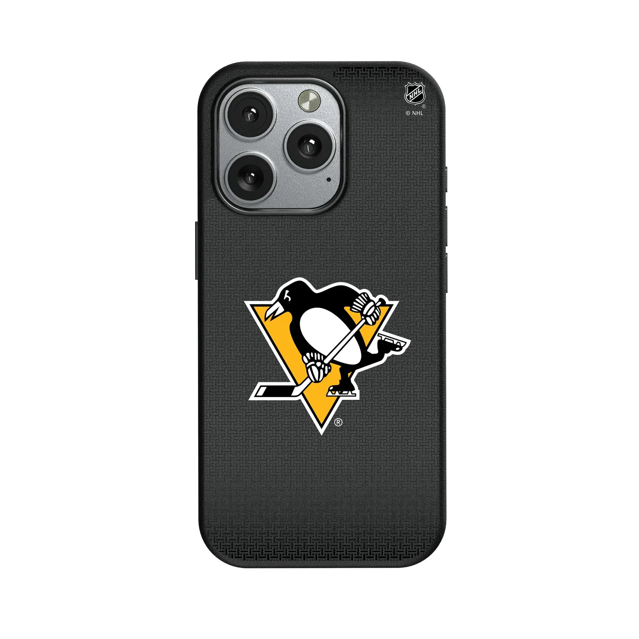 Pittsburgh Penguins Linen MagSafe Compatible Phone Case for Apple iPhone
