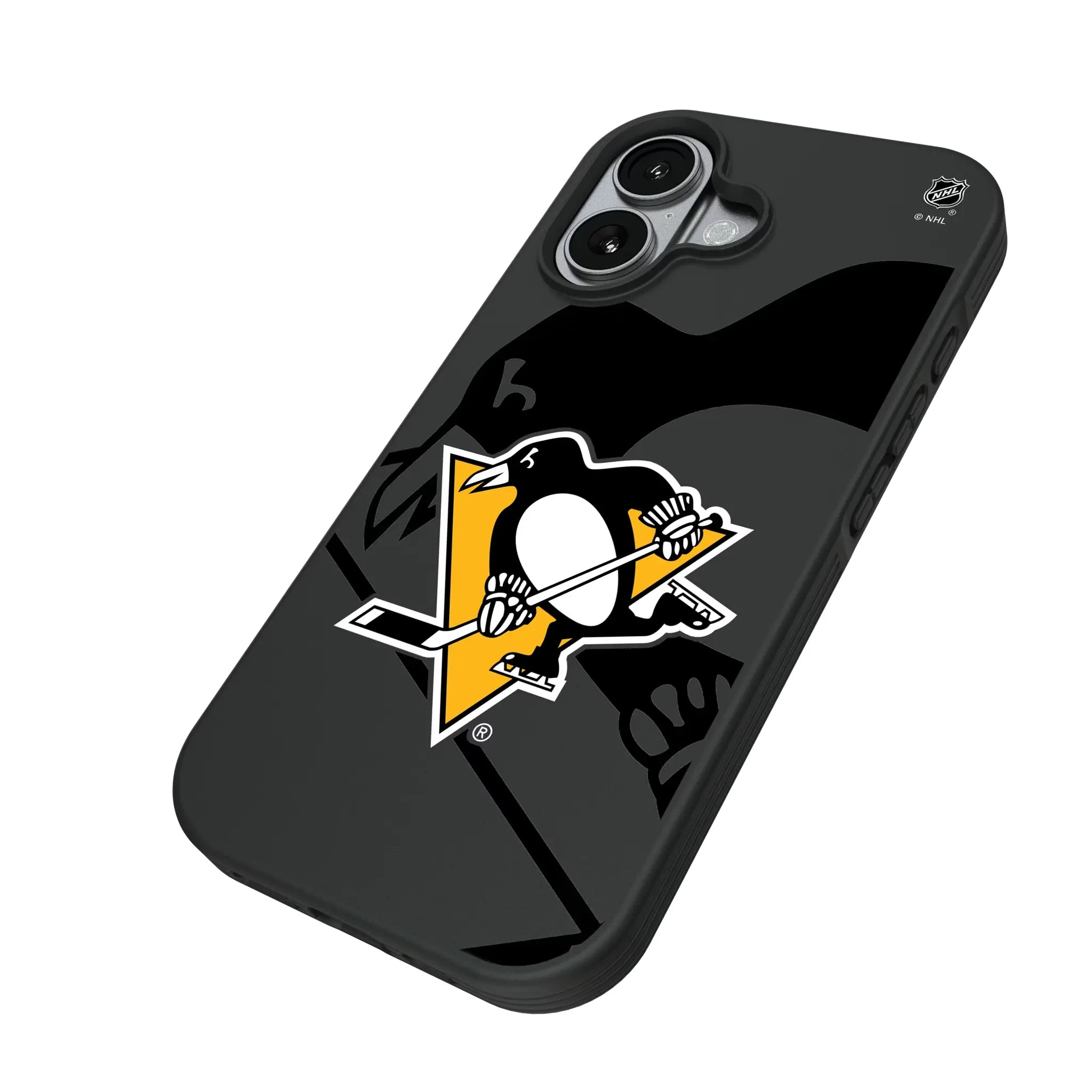 Pittsburgh Penguins Monocolor Tilt Bump Phone Case