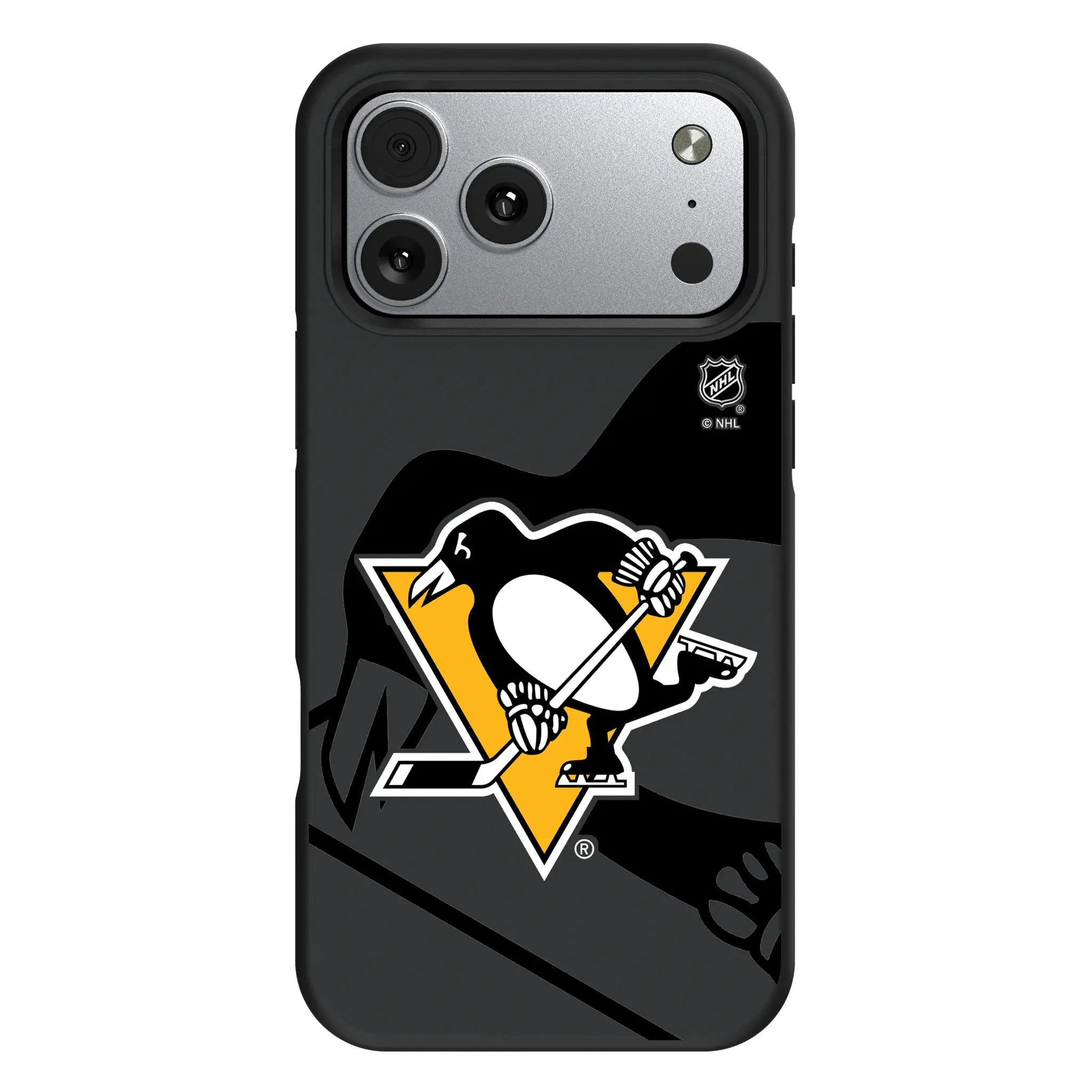 Pittsburgh Penguins Monocolor Tilt Bump Phone Case
