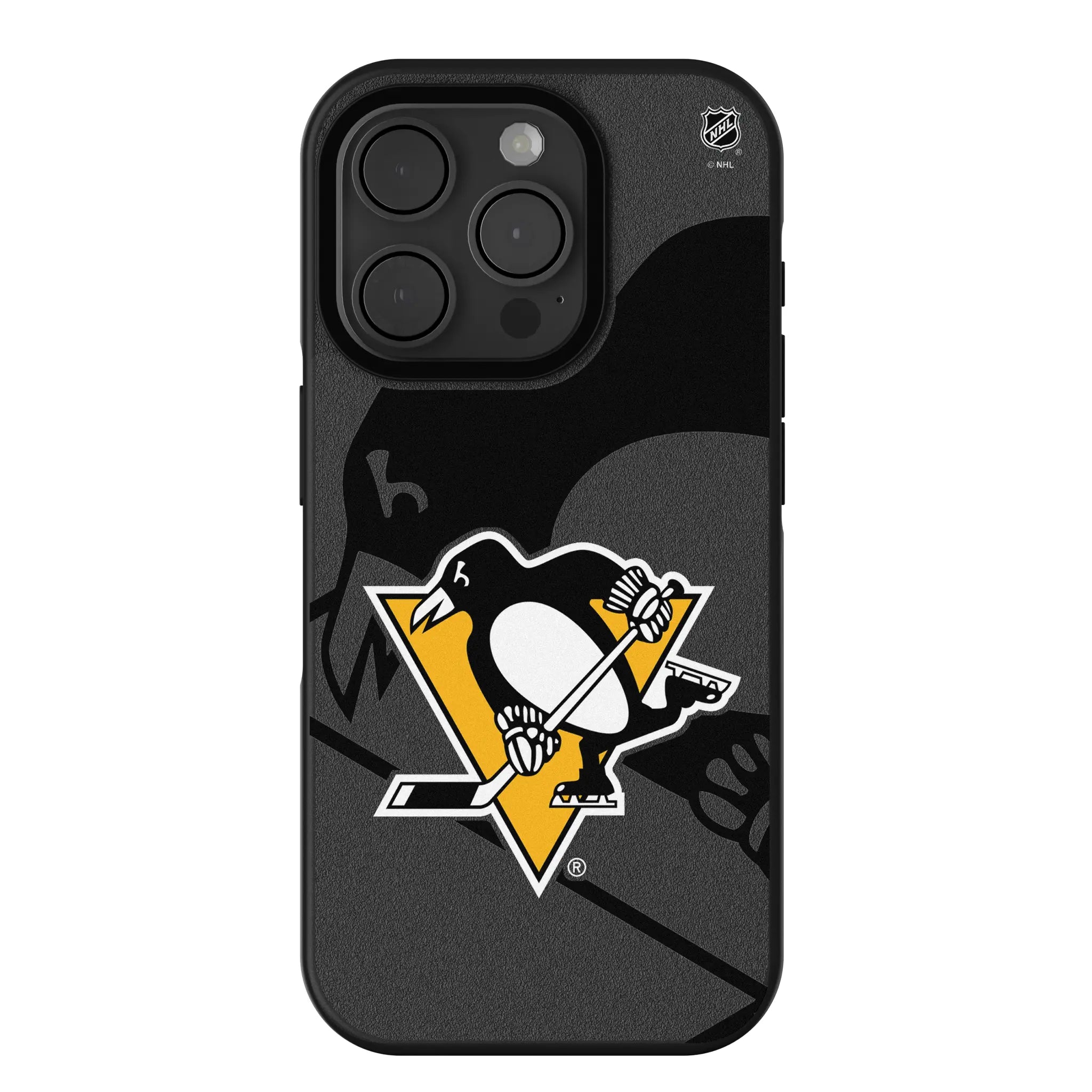 Pittsburgh Penguins Monocolor Tilt Bump Phone Case