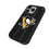 Pittsburgh Penguins Text Backdrop MagSafe Compatible Phone Case for Apple iPhone