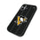 Pittsburgh Penguins Text Backdrop MagSafe Compatible Phone Case for Apple iPhone