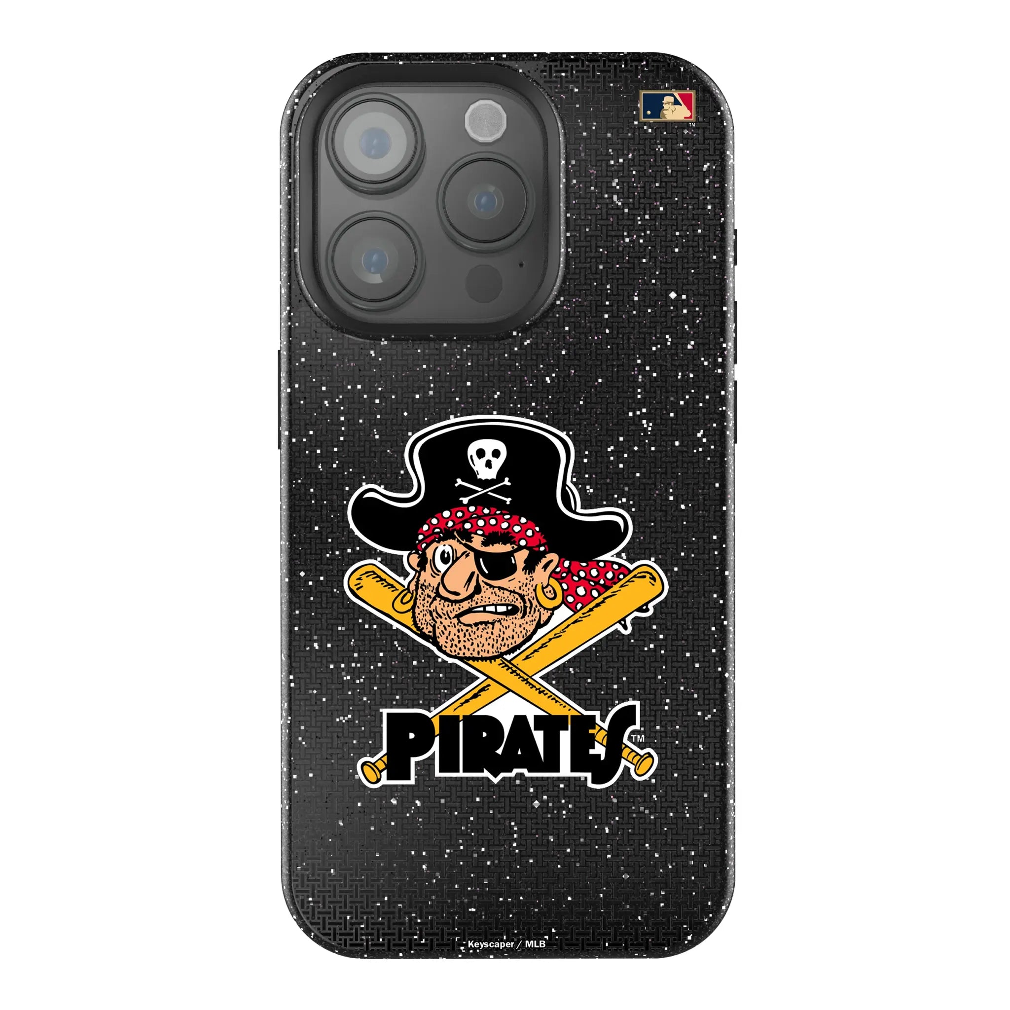 Pittsburgh Pirates 1958-1966 - Cooperstown Collection Linen Bling Phone Case for Apple iPhone