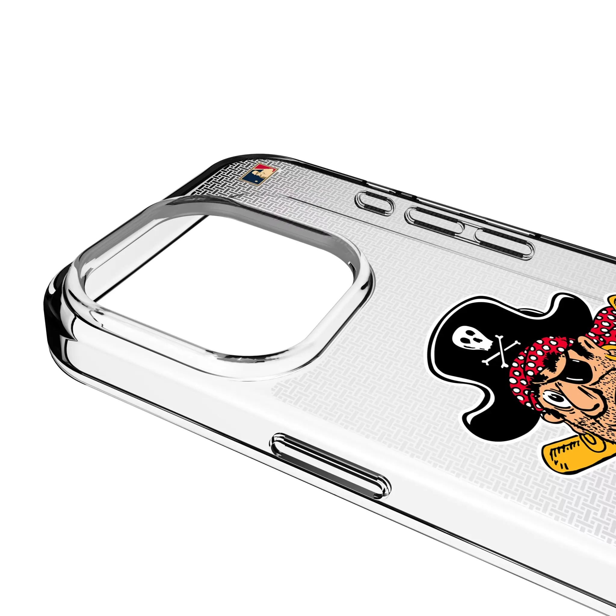 Pittsburgh Pirates 1958-1966 - Cooperstown Collection Linen Clear Phone Case for Apple iPhone