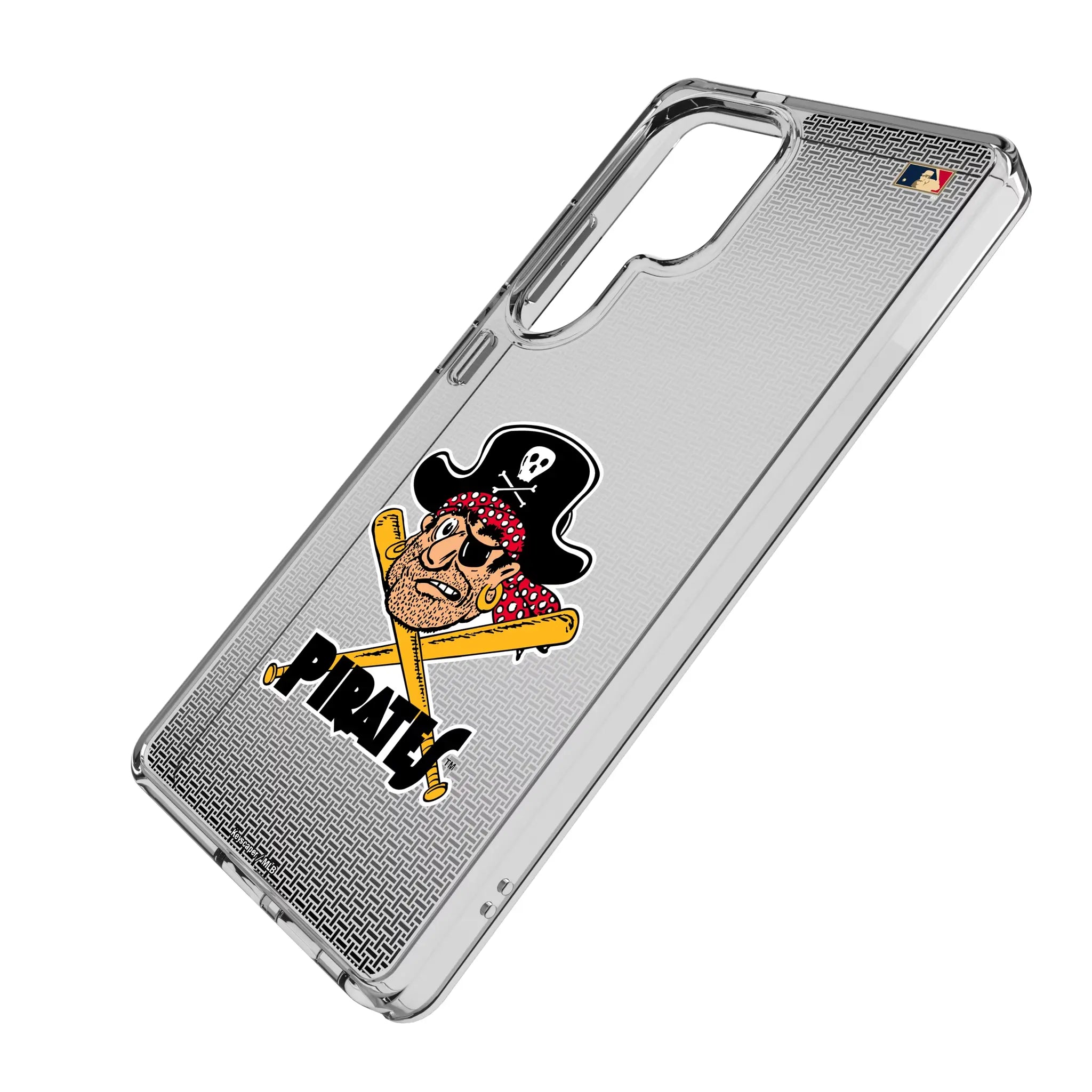 Pittsburgh Pirates 1958-1966 - Cooperstown Collection Linen Clear Phone Case for Samsung Galaxy