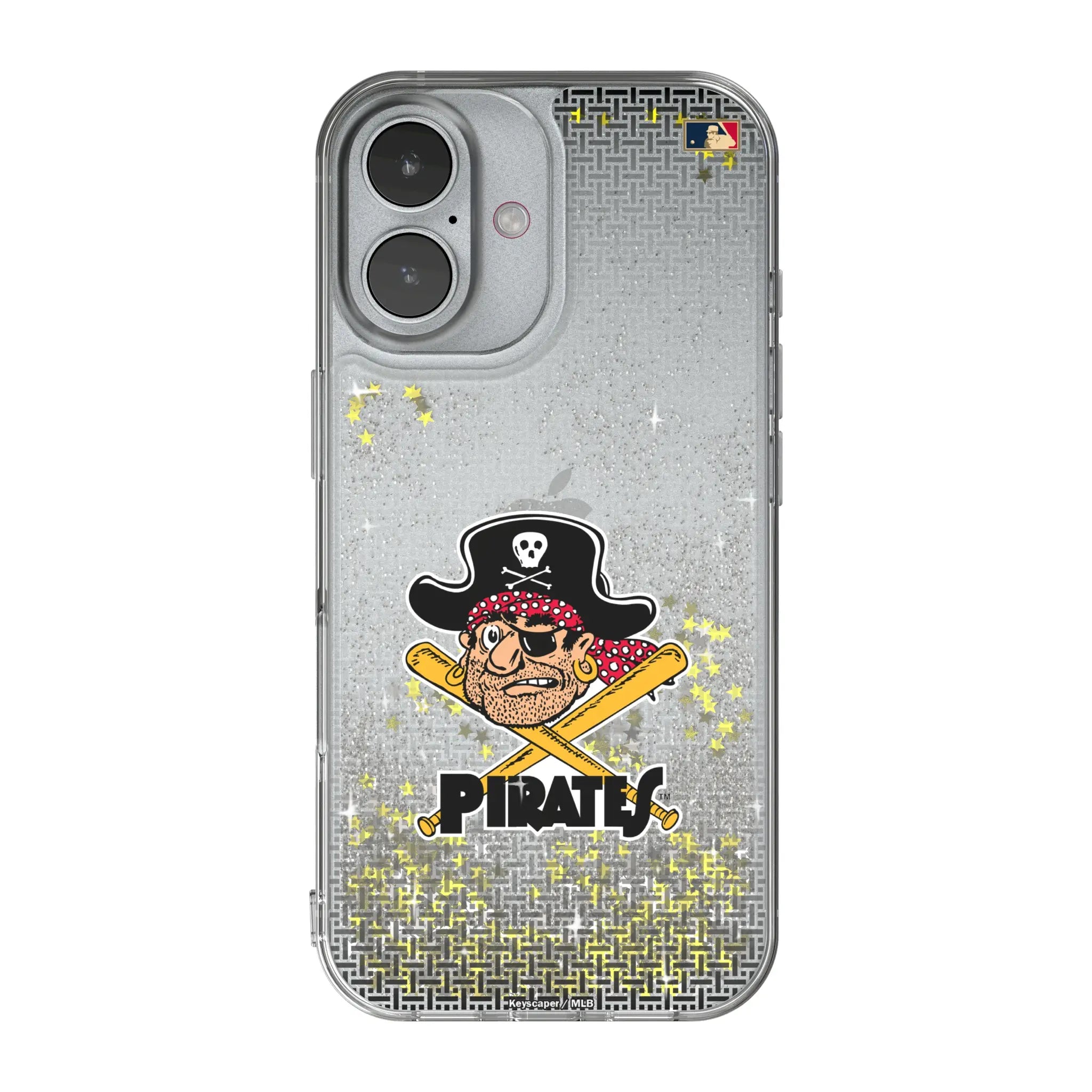 Pittsburgh Pirates 1958-1966 - Cooperstown Collection Linen Glitter Phone Case