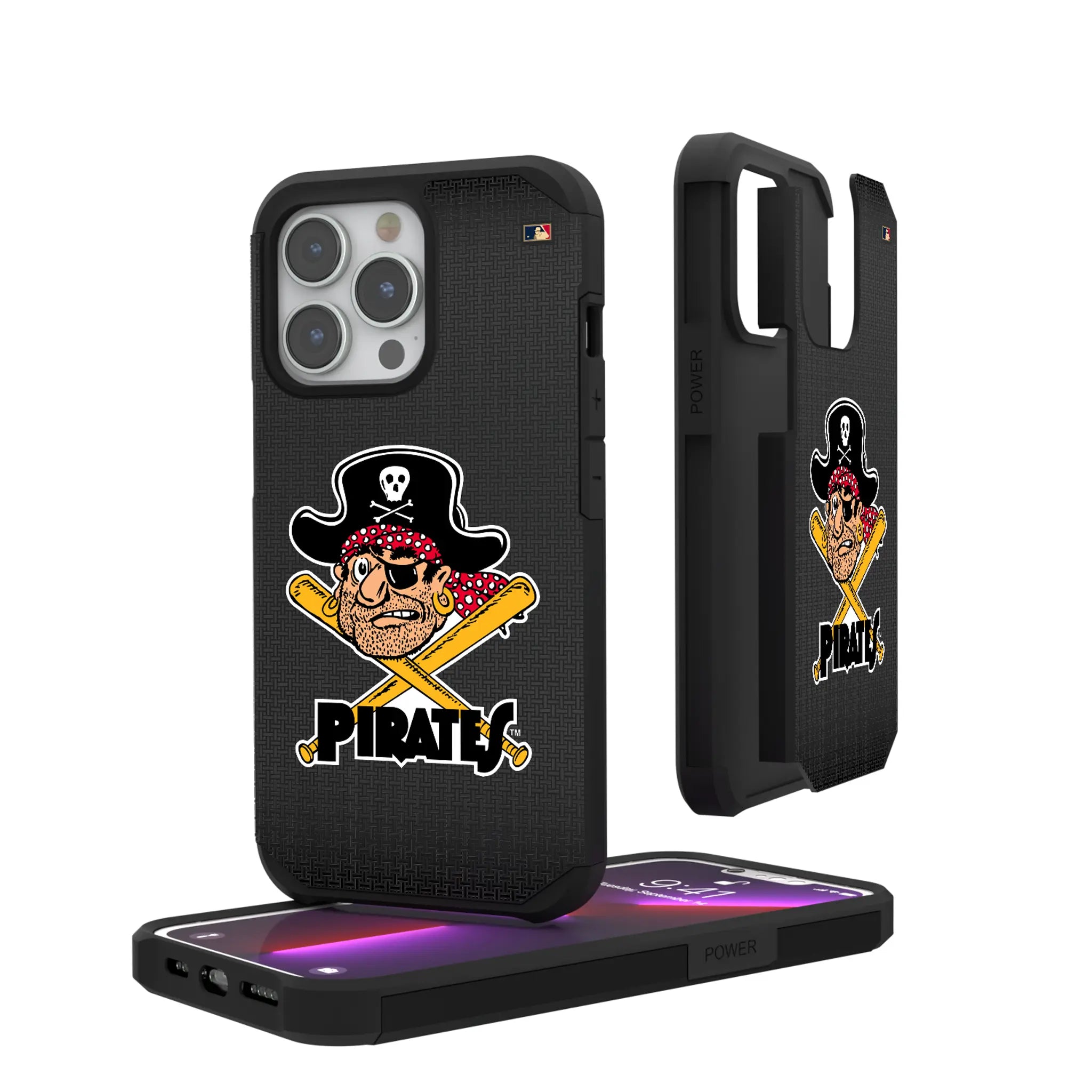 Pittsburgh Pirates 1958-1966 - Cooperstown Collection Linen Rugged Phone Case