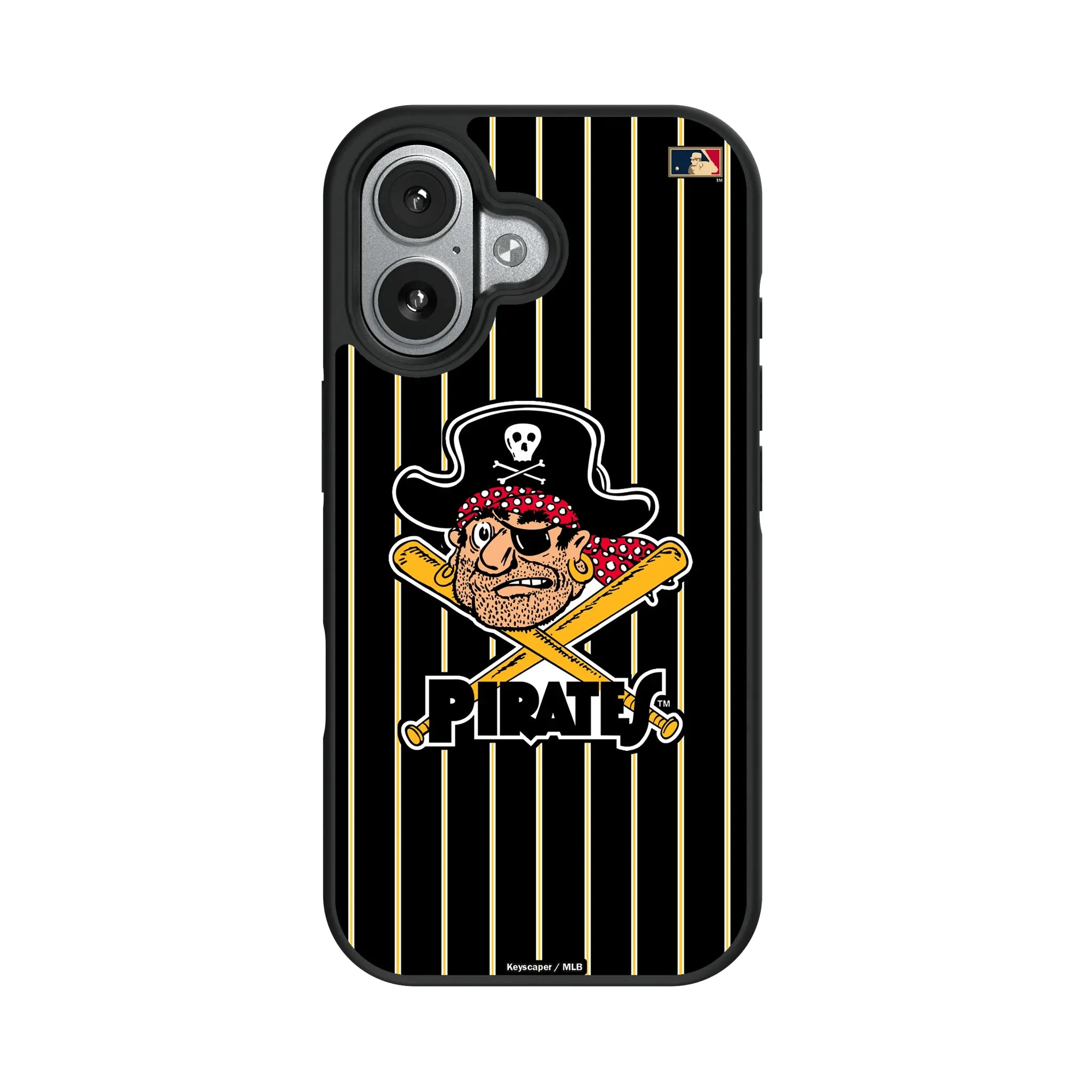 Pittsburgh Pirates 1958-1966 - Cooperstown Collection Pinstripe Bump Phone Case