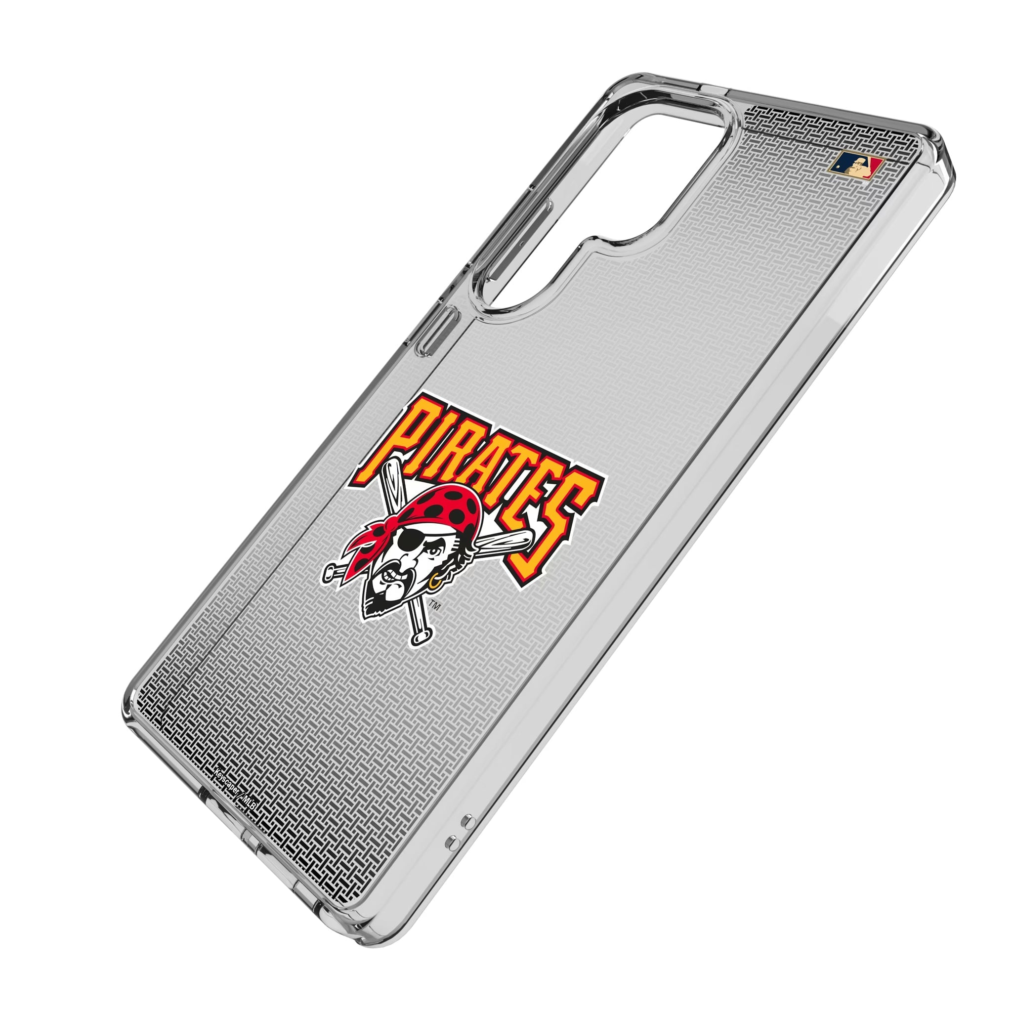 Pittsburgh Pirates 1997-2013 - Cooperstown Collection Linen Clear Phone Case for Samsung Galaxy