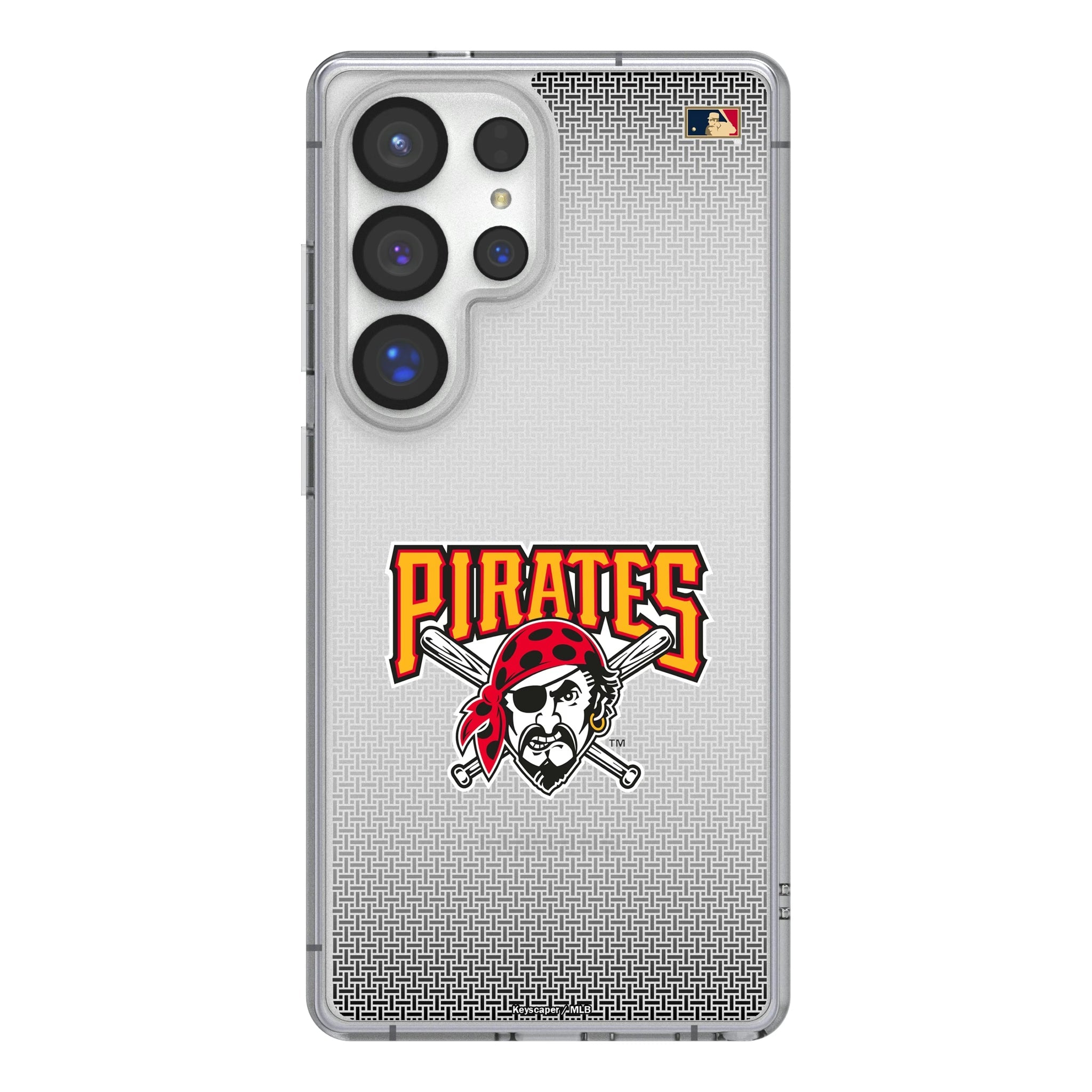 Pittsburgh Pirates 1997-2013 - Cooperstown Collection Linen Clear Phone Case for Samsung Galaxy