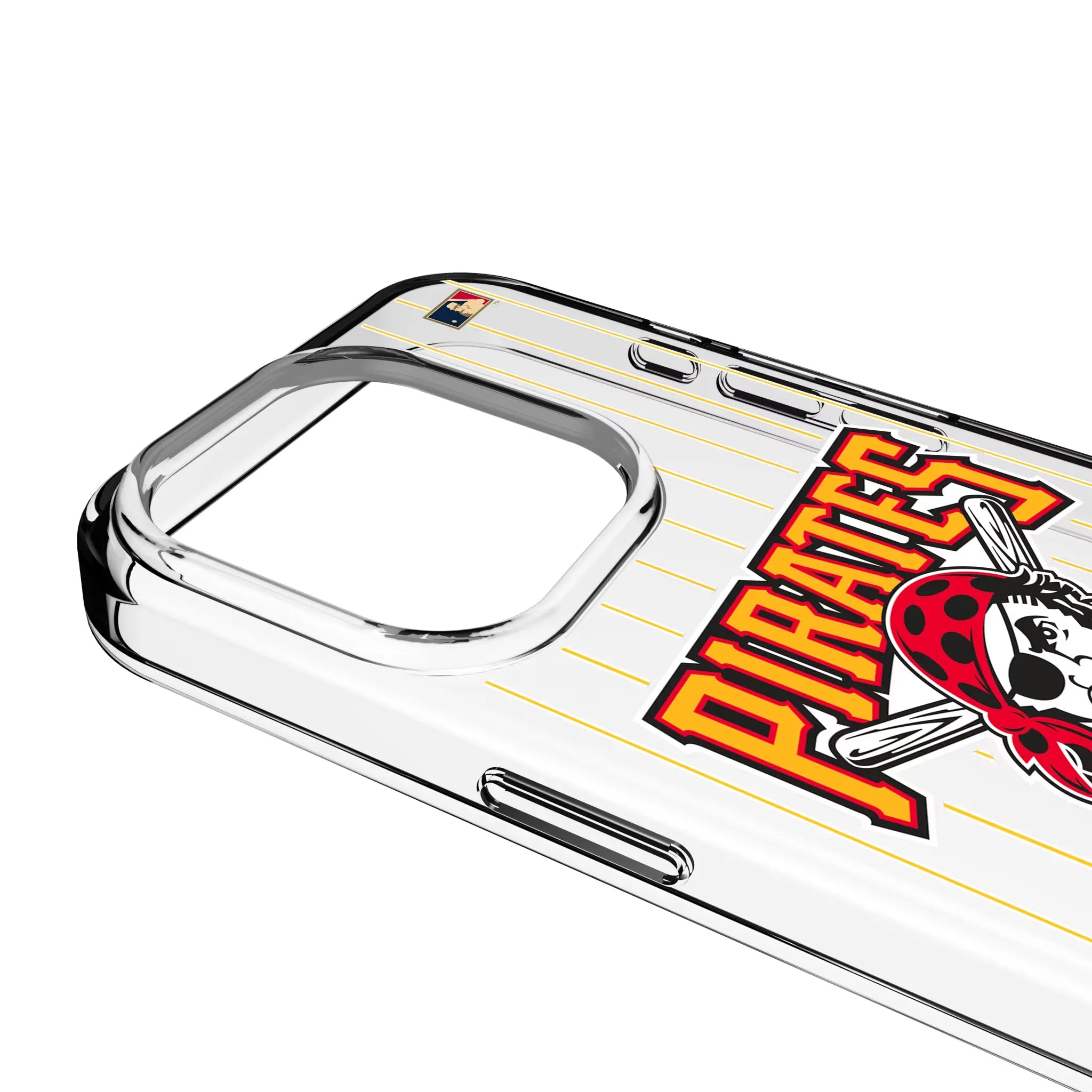 Pittsburgh Pirates 1997-2013 - Cooperstown Collection Pinstripe Clear Phone Case for Apple iPhone