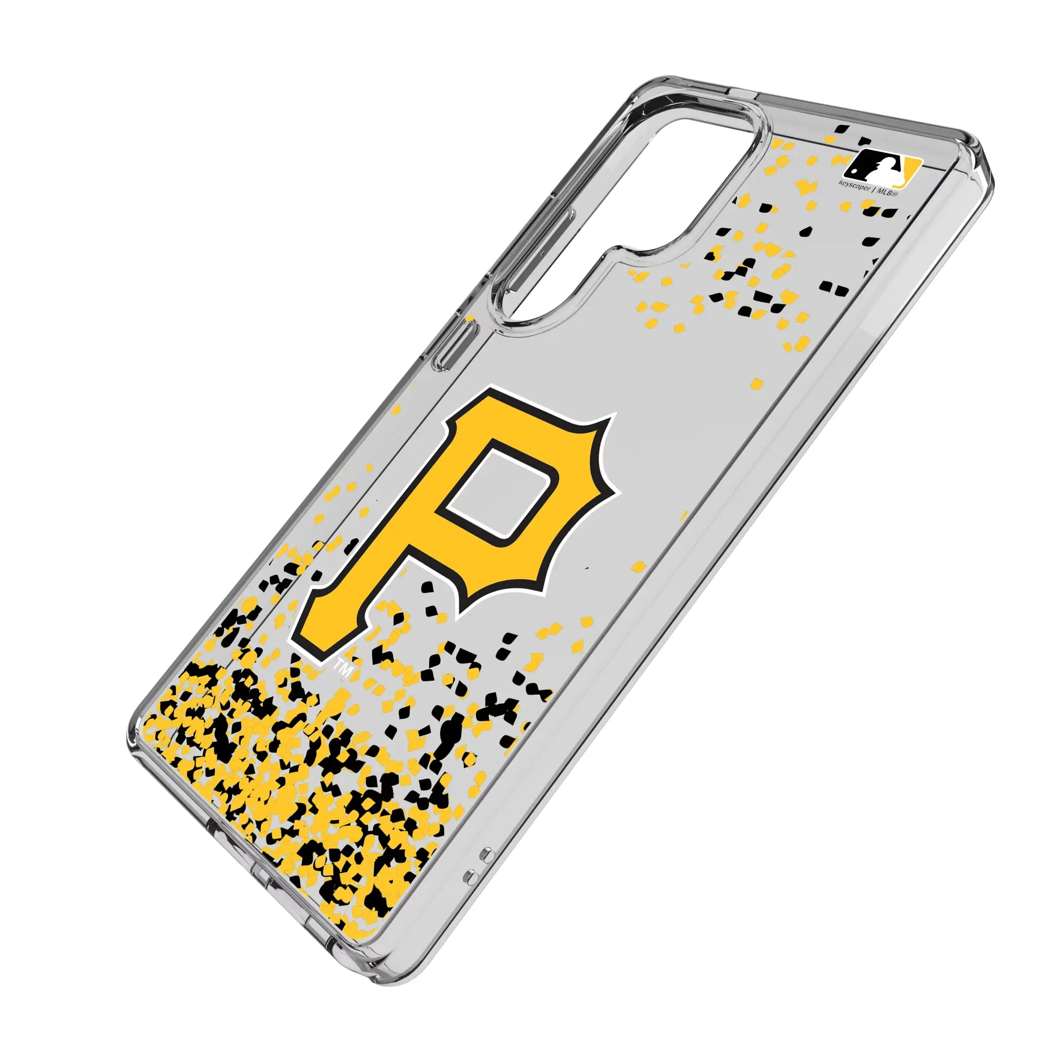 Pittsburgh Pirates Confetti Clear Phone Case for Samsung Galaxy