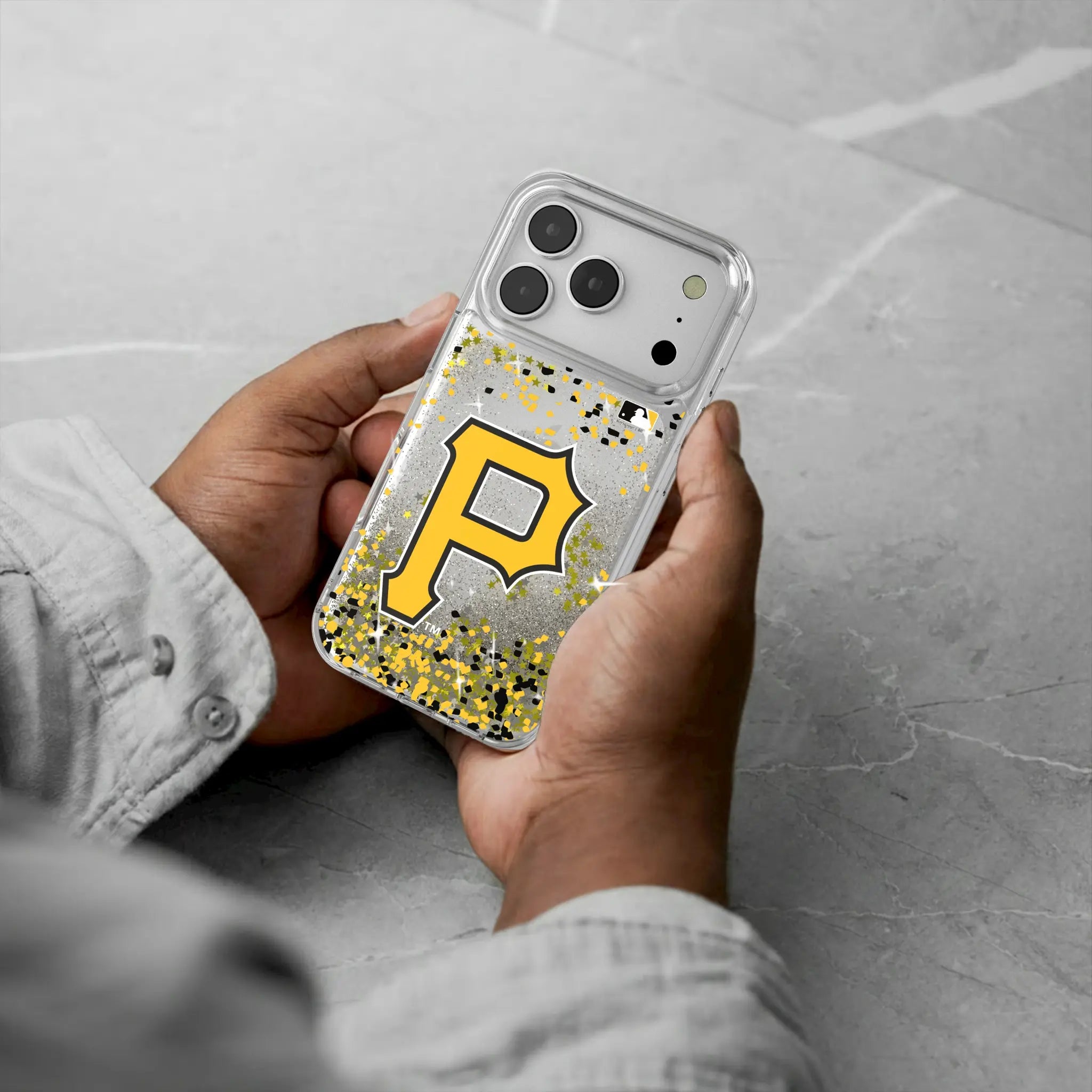 Pittsburgh Pirates Confetti Glitter Phone Case