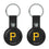 Pittsburgh Pirates Insignia Black Airtag Holder 2-Pack