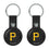 Pittsburgh Pirates Insignia Black Airtag Holder 2-Pack