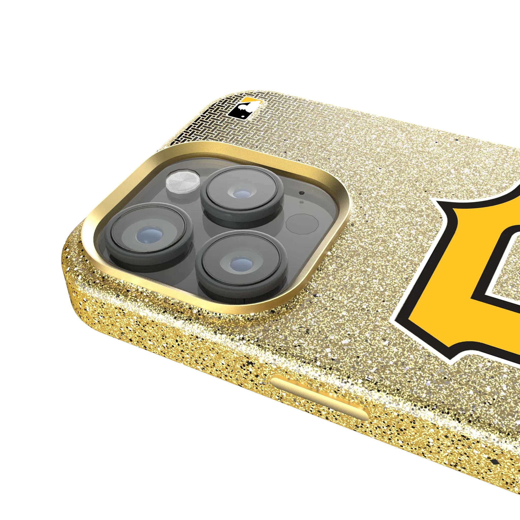 Pittsburgh Pirates Linen Bling Phone Case for Apple iPhone
