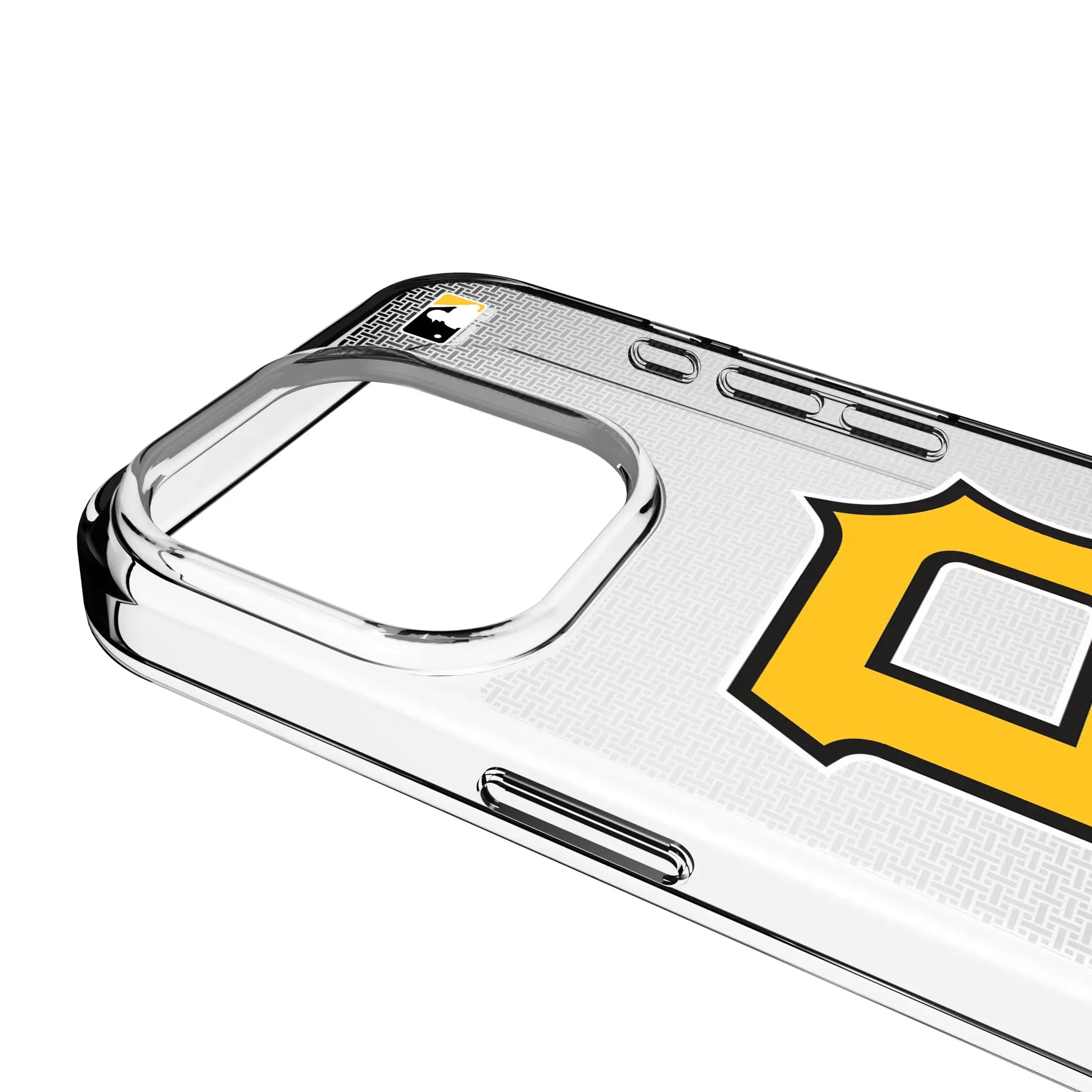 Pittsburgh Pirates Linen Clear Phone Case for Apple iPhone