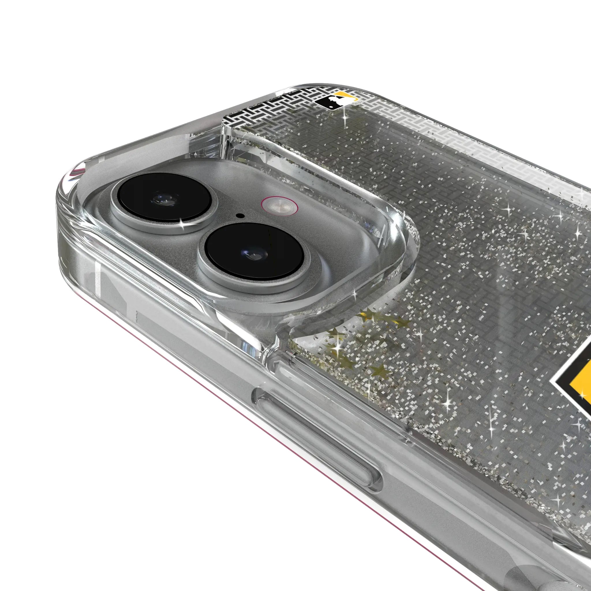 Pittsburgh Pirates Linen Glitter Phone Case