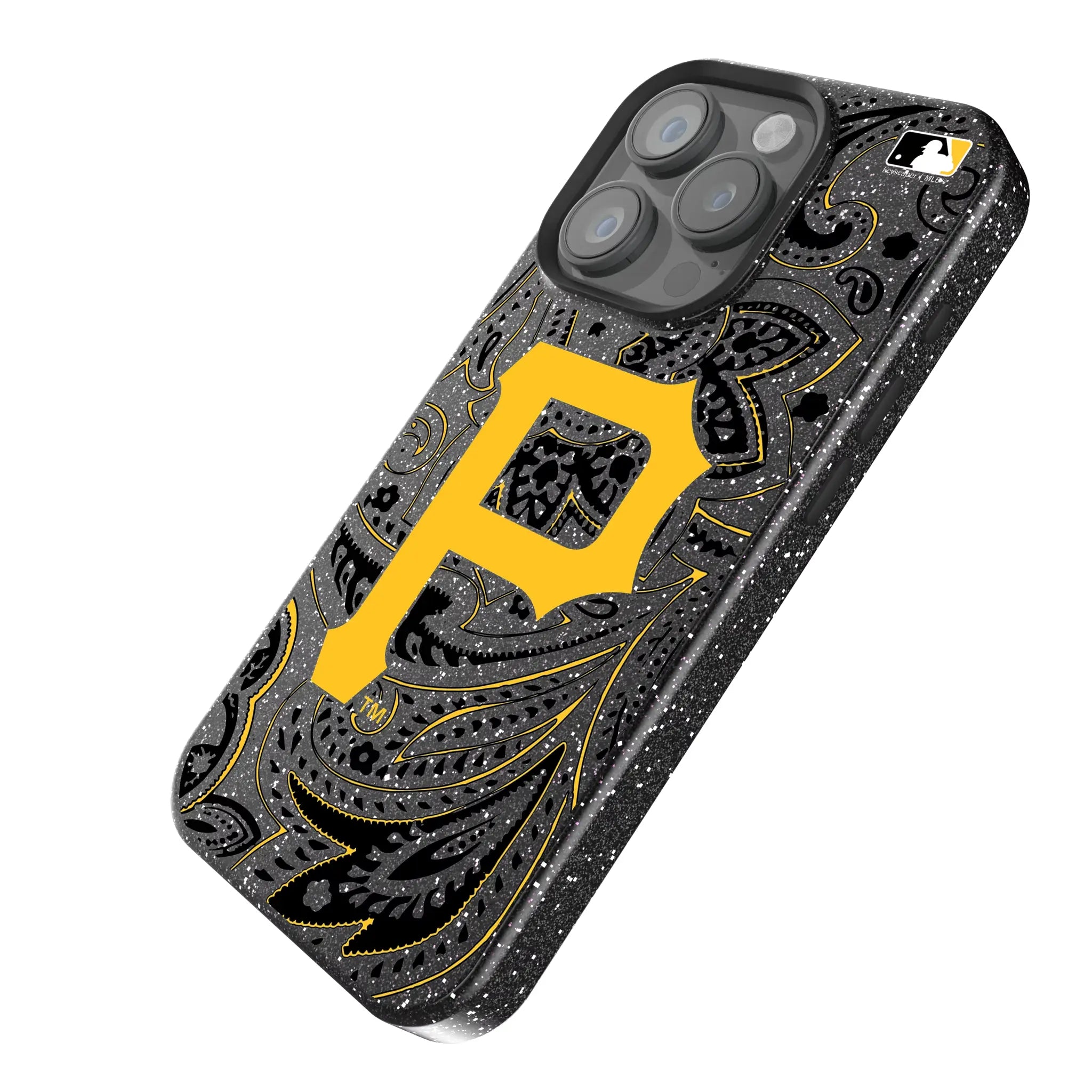 Pittsburgh Pirates Paisley Bling Phone Case