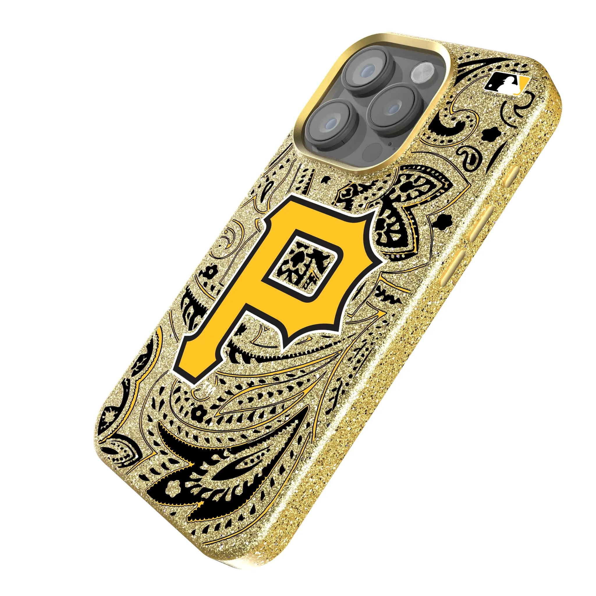 Pittsburgh Pirates Paisley Bling Phone Case