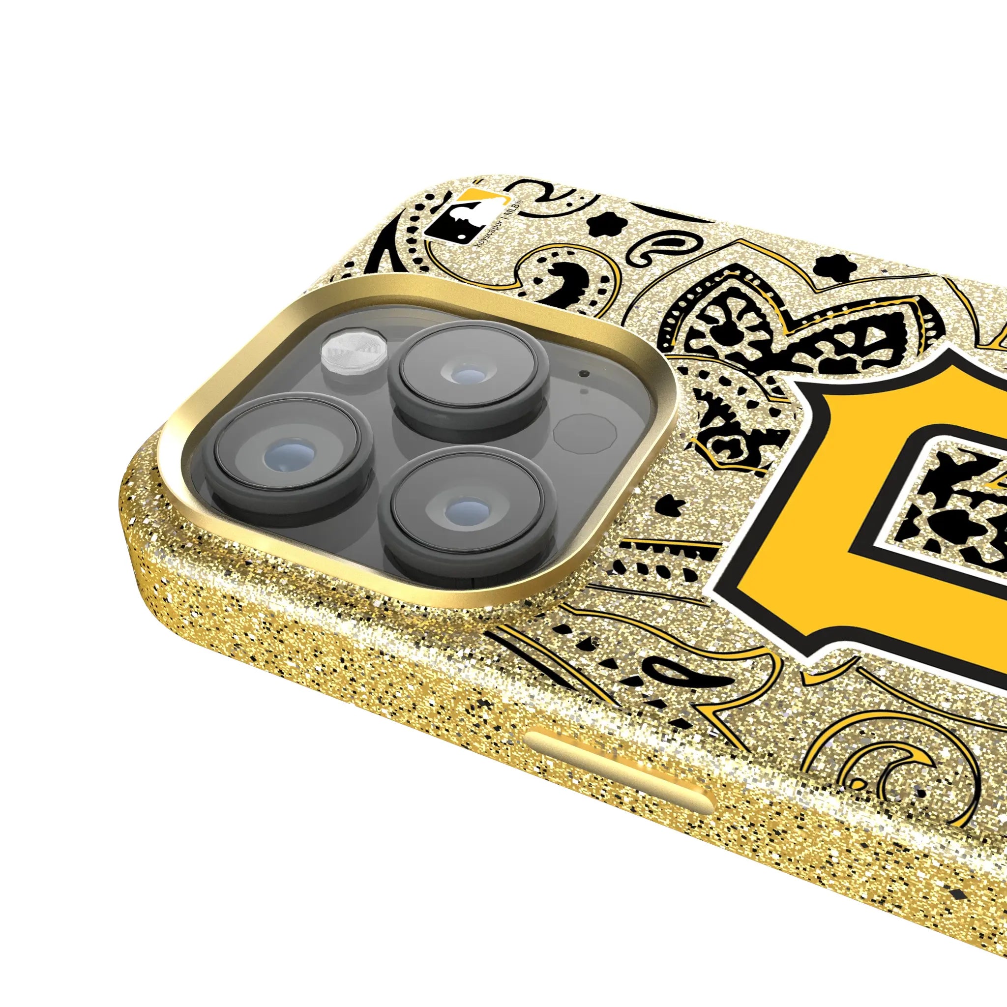 Pittsburgh Pirates Paisley Bling Phone Case