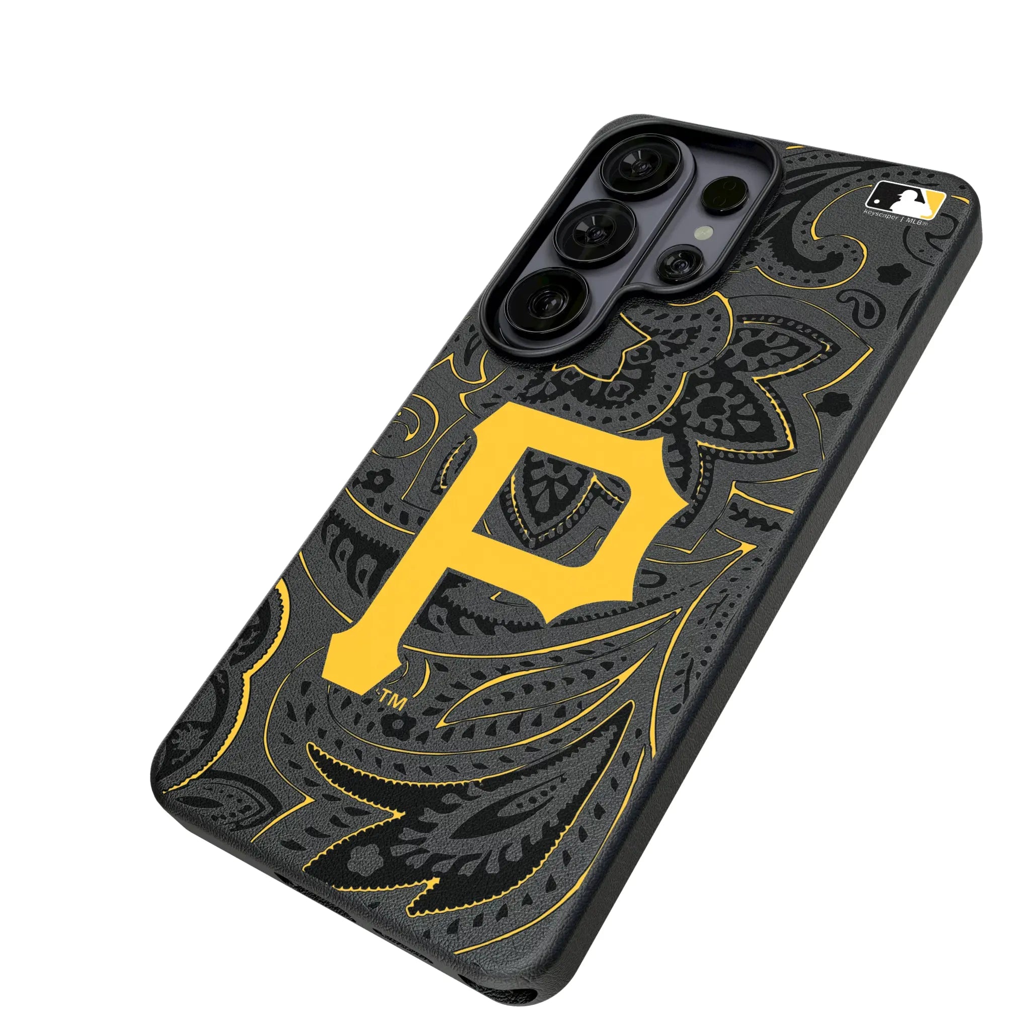 Pittsburgh Pirates Paisley MagSafe Compatible Phone Case for Samsung Galaxy
