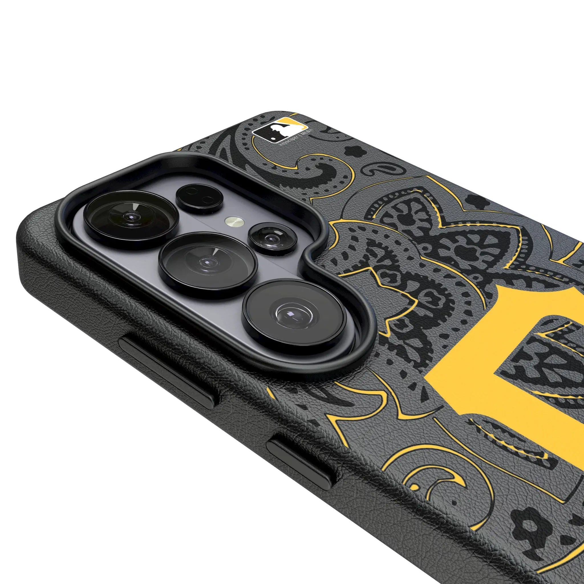 Pittsburgh Pirates Paisley MagSafe Compatible Phone Case for Samsung Galaxy